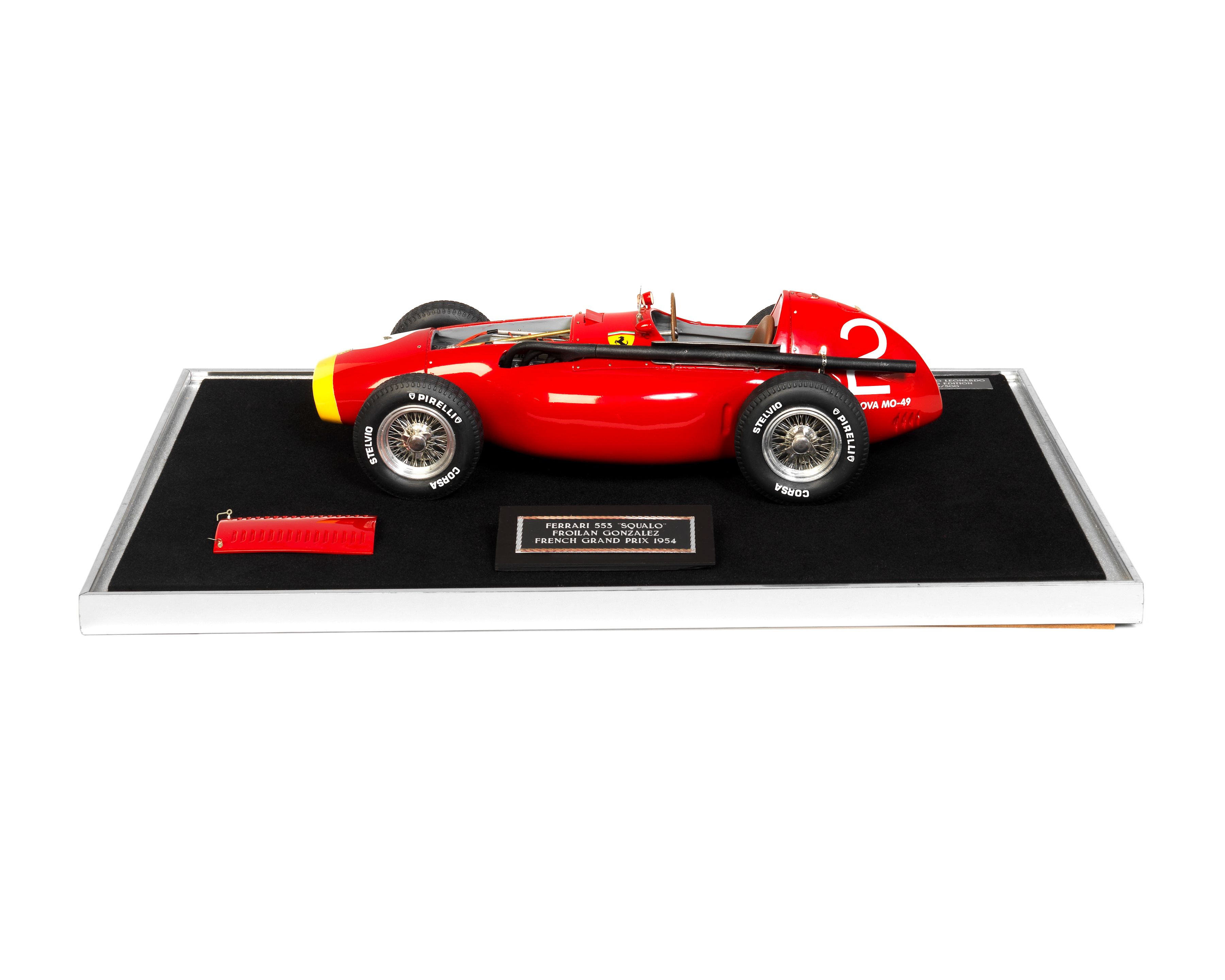 FERRARI 225 S SPIDER 90 A.STAGNOLI / C.BIONDETTI GRAND PRIX DE MONACO 1952 3EME