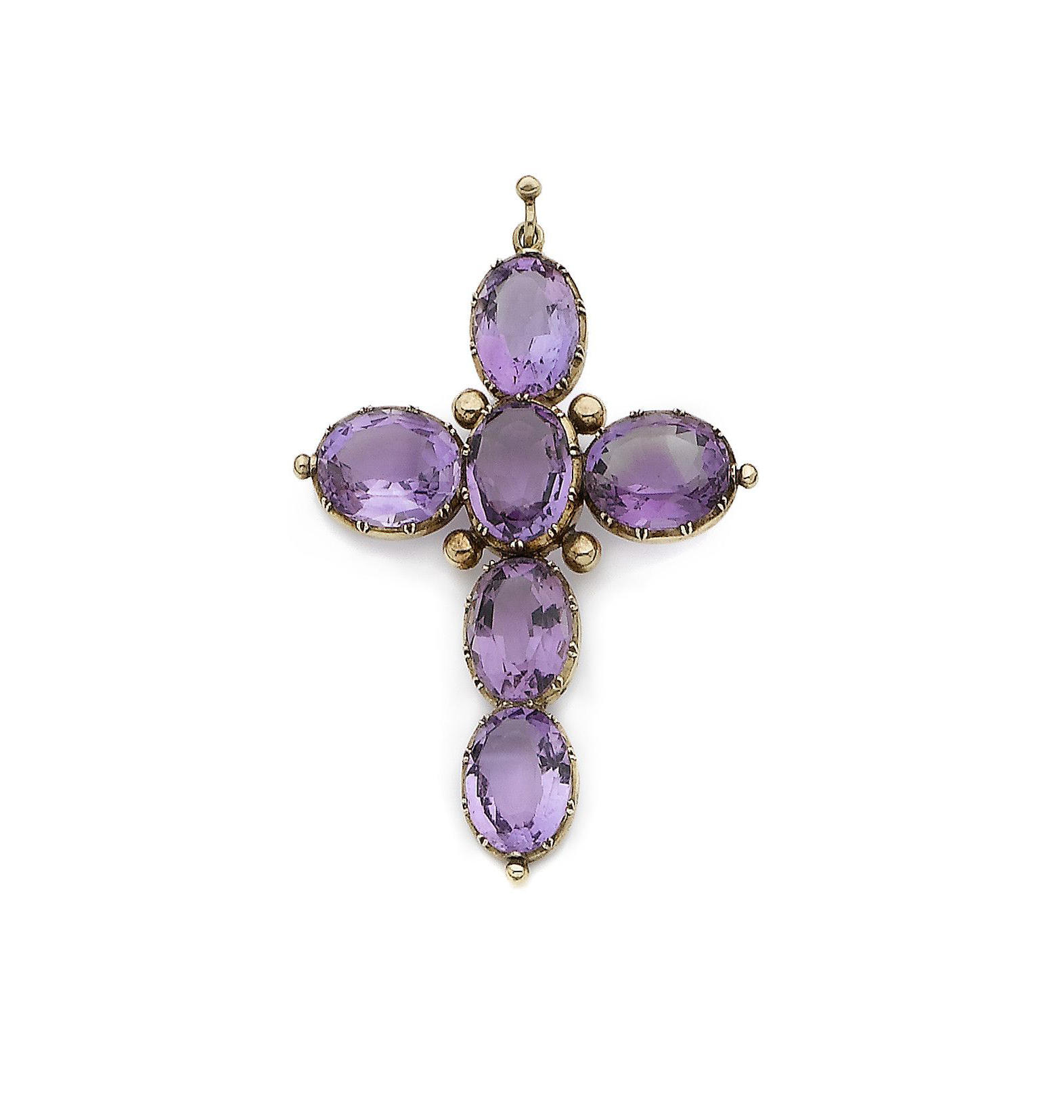 amethyst cross