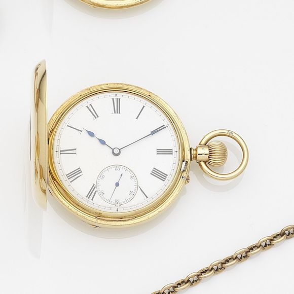 Bonhams J. Mackie, 37 King Street, Cheapside, London. An 18k gold