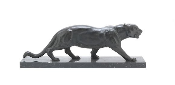 Bonhams : Serge Zelikson (Russian, 1890-1966) An Art Deco Model of a ...