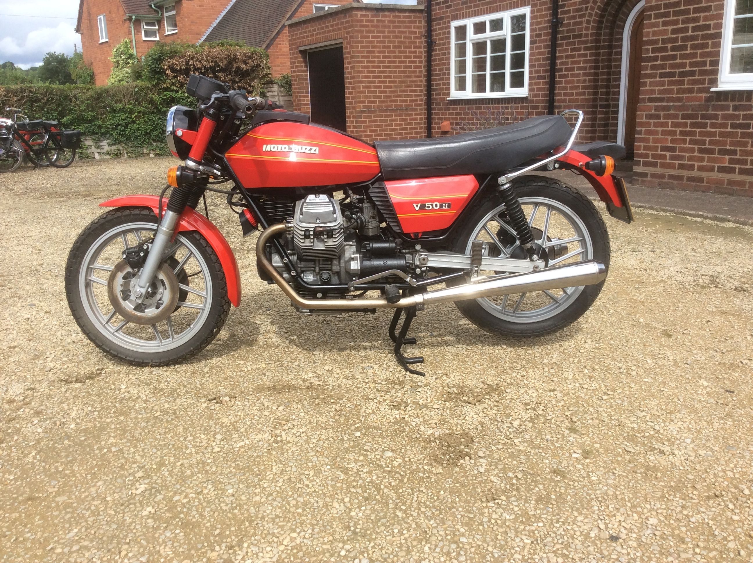 Bonhams Cars 1980 Moto Guzzi V50 II Frame PB 17479 Engine no - Main Image