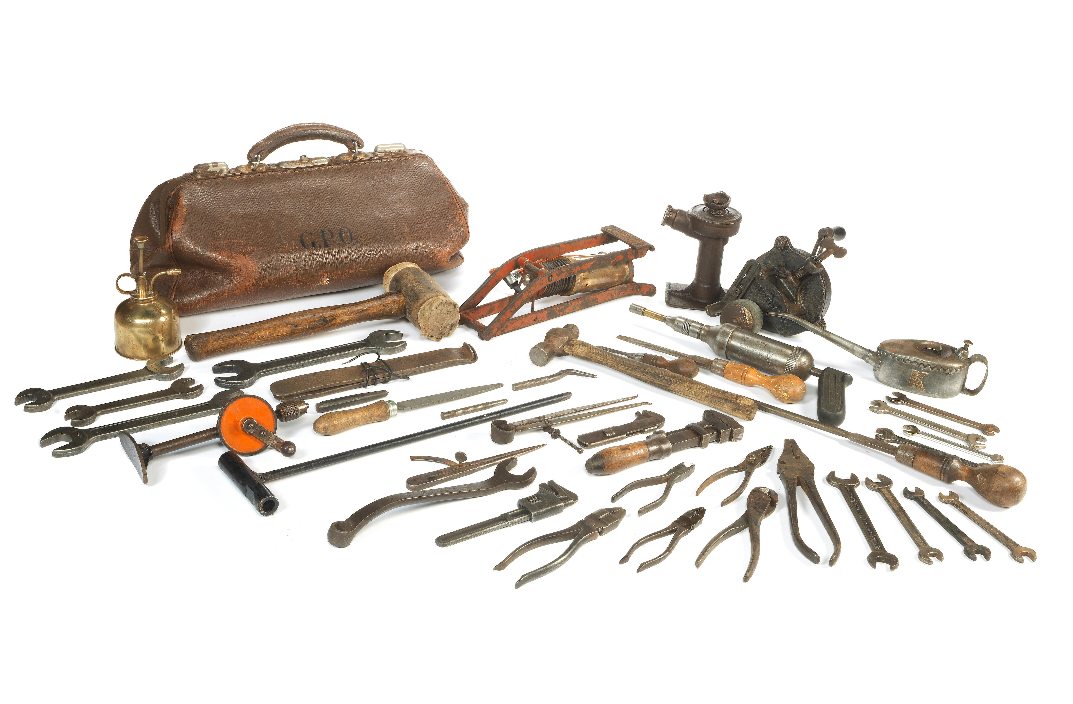 Bonhams Cars : Assorted tools to suit a Veteran car, ((Qty))