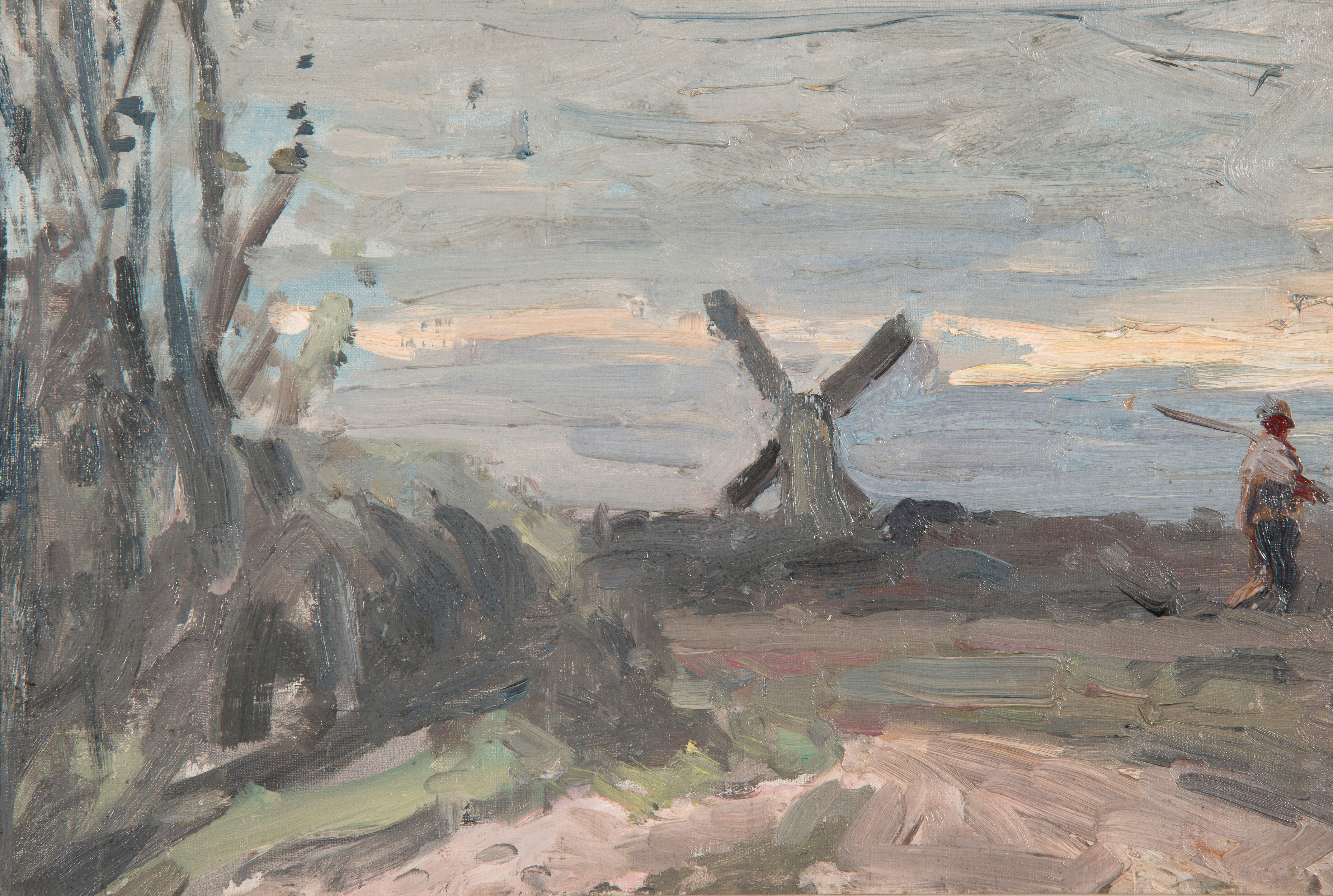Landscape with Windmill