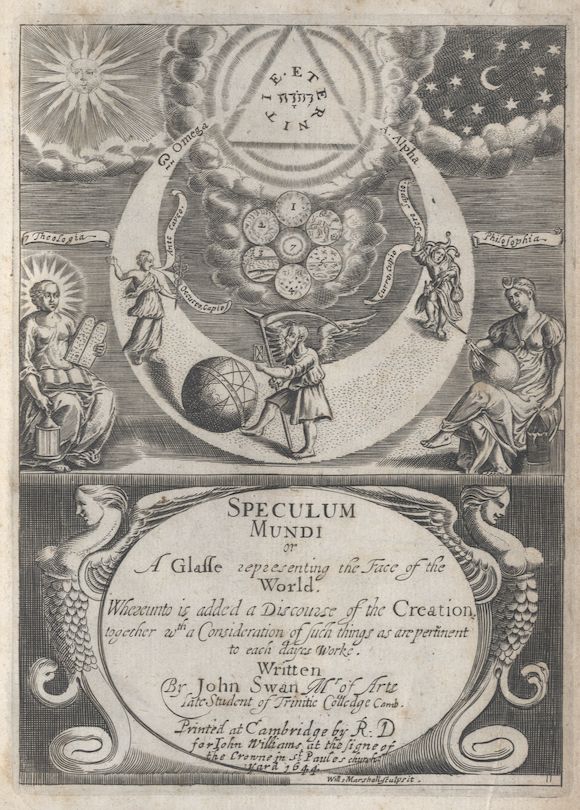 Bonhams SWAN (JOHN) Speculum Mundi or a Glasse Representing the Face of the World, additional