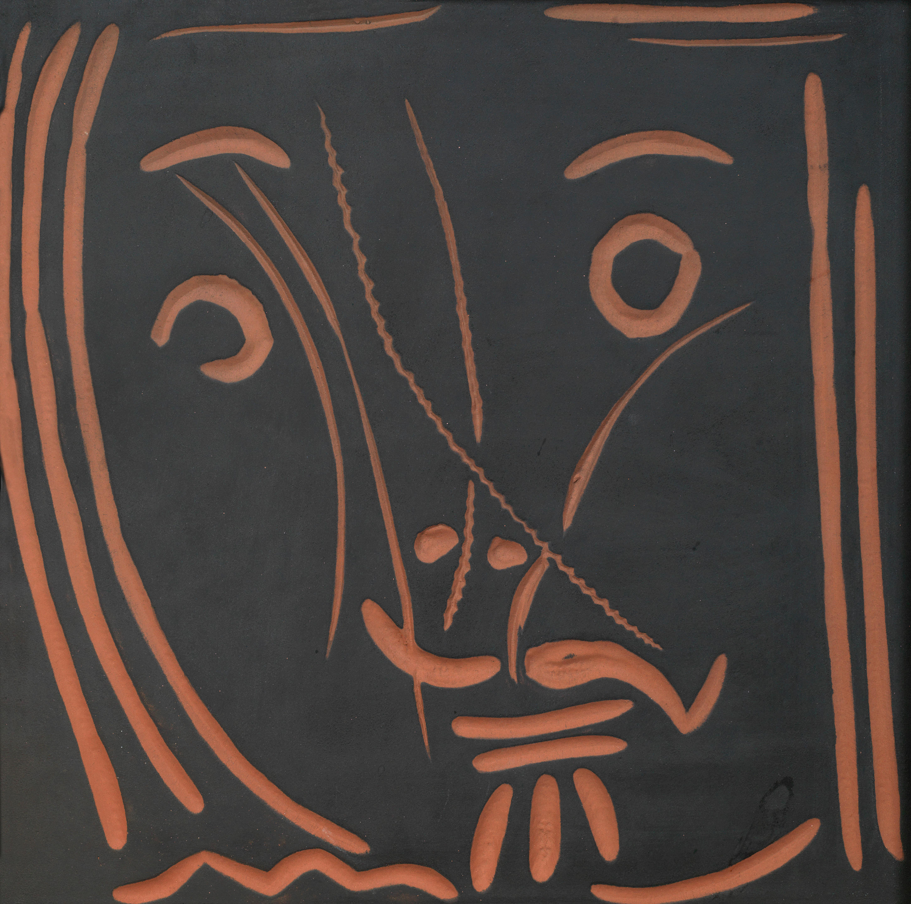 Bonhams Pablo Picasso 1881 1973 Visage De Femme Pomone Conceived Between December 1968