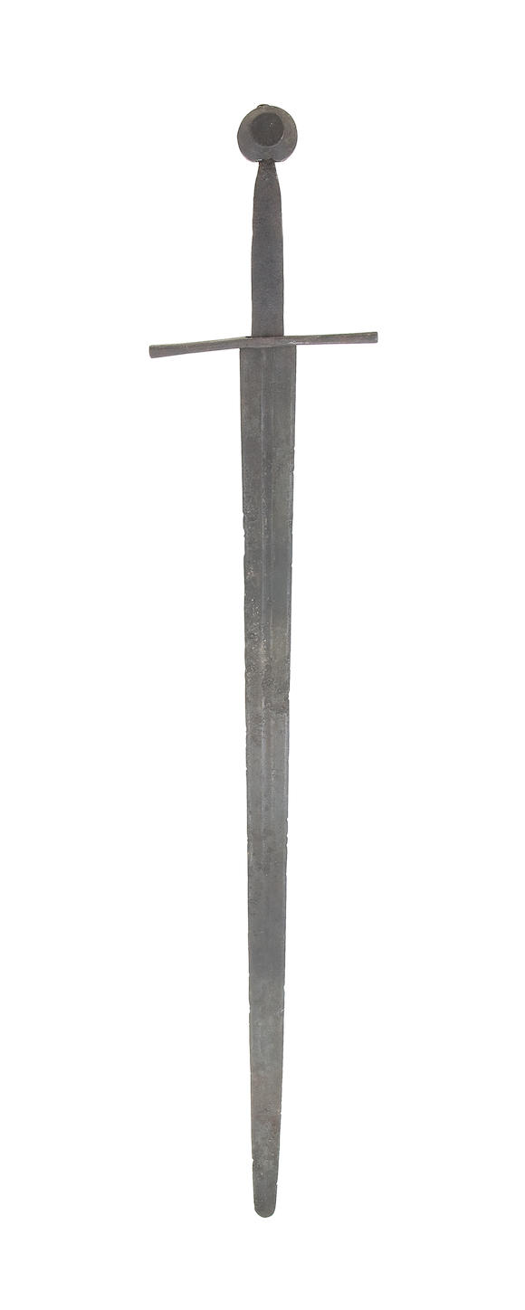 Bonhams : A Medieval Great Sword Of Oakeshott Type XIIIa