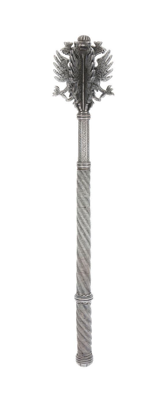 Bonhams A Mace In German Late 16th Century Style