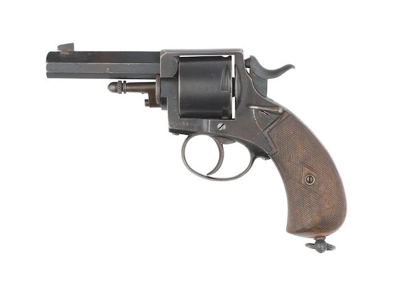 Bonhams : A 9mm(Dutch) revolver by A. Francotte, no. 5766