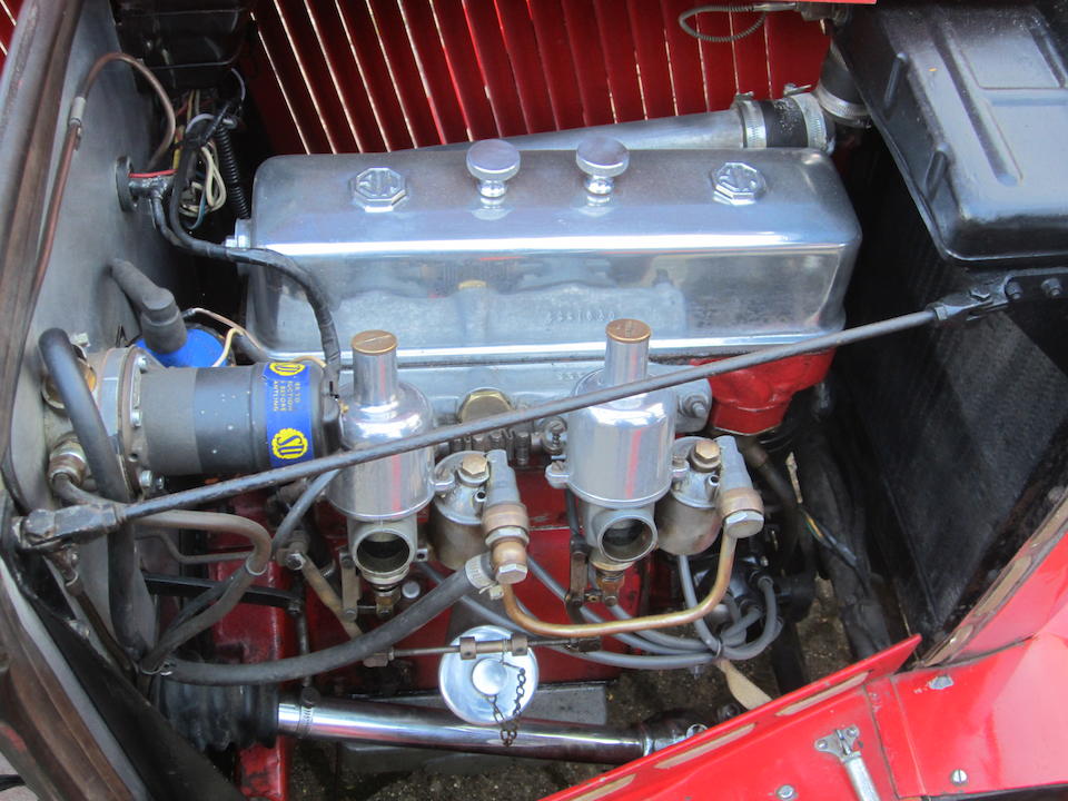 Bonhams : 1933 MG Midget J2 Roadster Chassis no. 2532 Engine no. 29165A