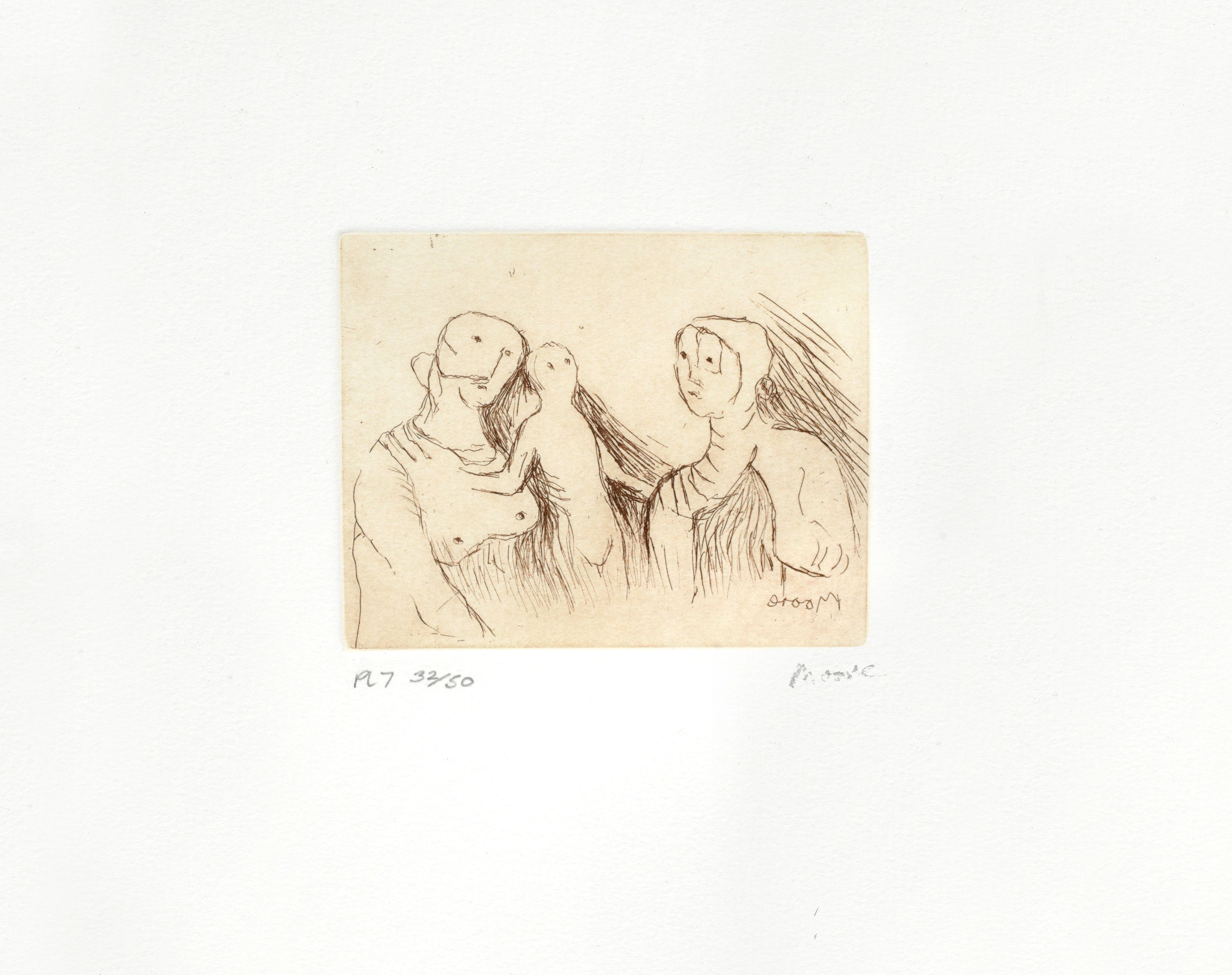 Mother and Child: Plates IV, V, VII