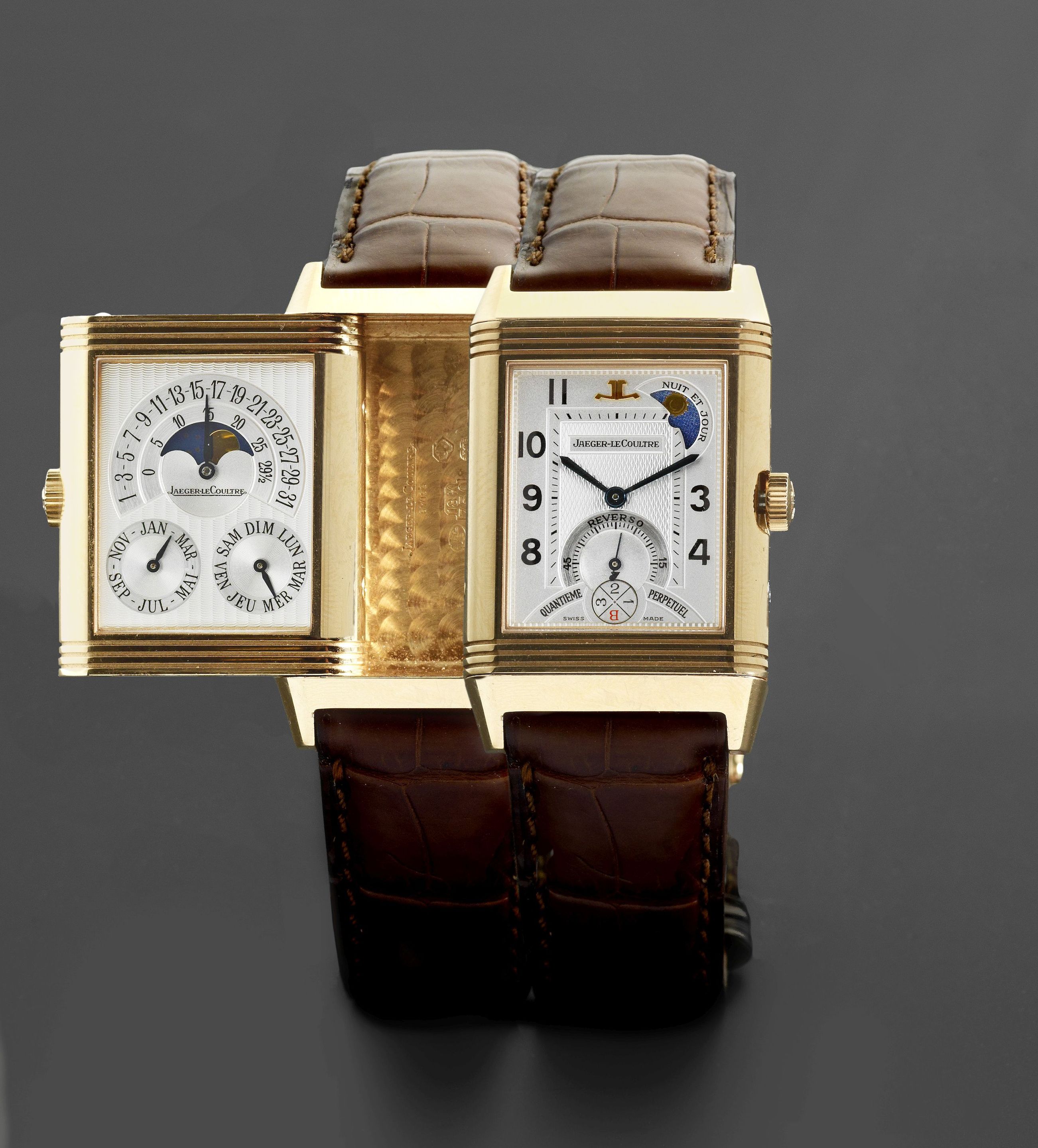 Jaeger Lecoultre Grande Reverso Quantime Perpetual Calendar