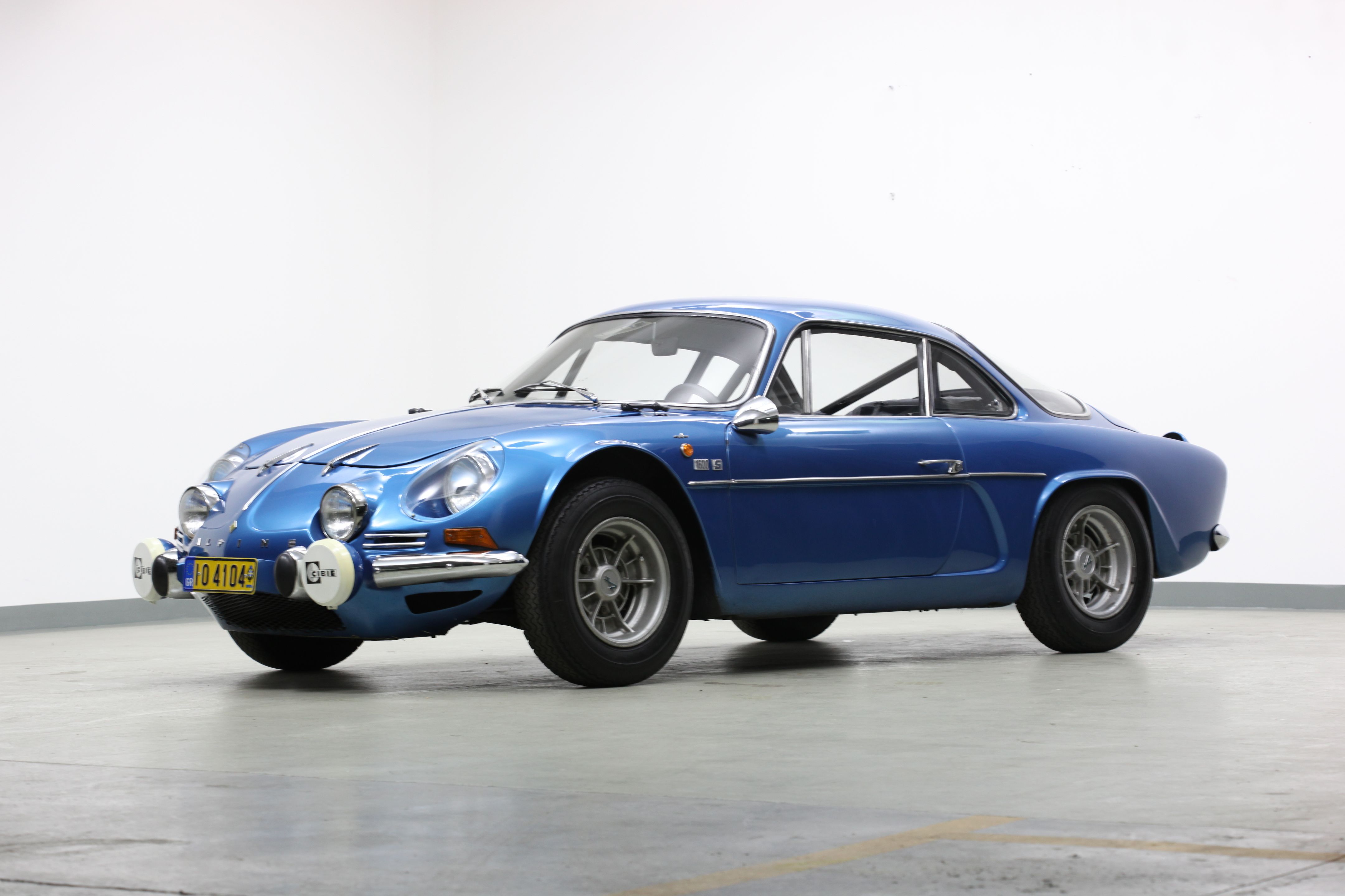 Renault Alpine A110 1600 S 1969 – Solido 1/18 – Berlinette Grise, état Neuf
