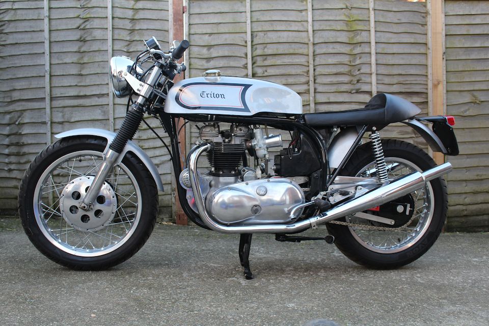 Bonhams 1967 Dresda 650cc Triton Frame No 93096 Engine No 6t 08767