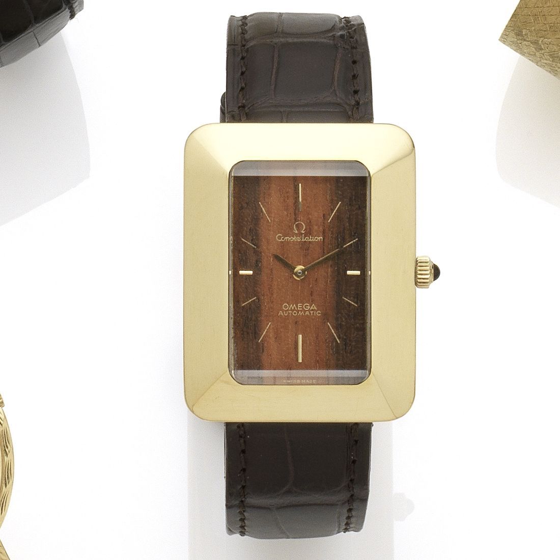 Omega Omega. An 18K gold automatic wristwatch Case No.1518408/1510048, Movement No.36977958, Circa 1975