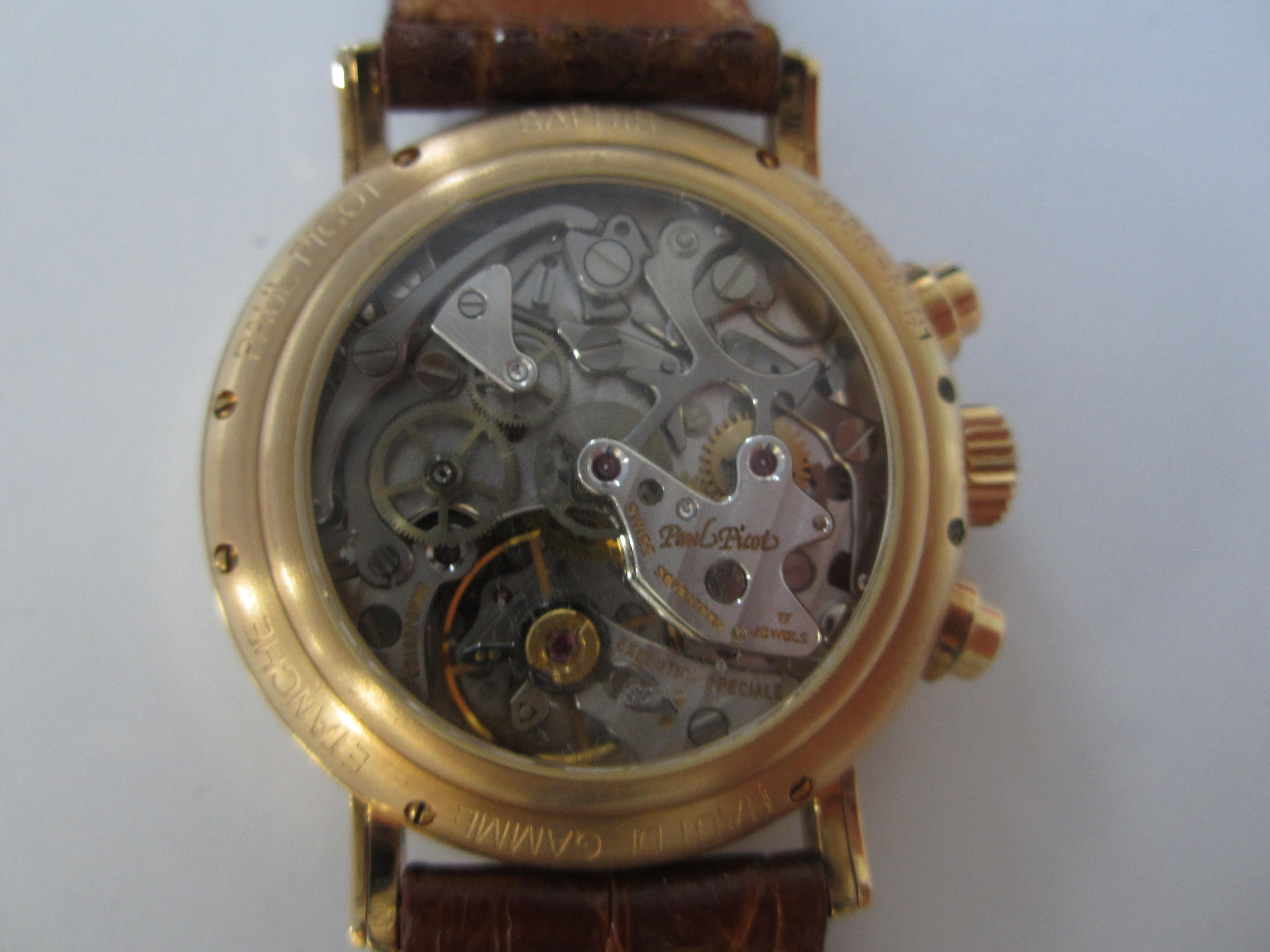 Herando - Paul Picot Gents manual wind Wristwatch Chronograph 4888