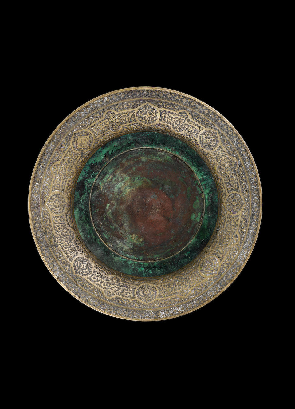 Bonhams A Safavid Engraved Bronze Basin Persia 17th Century