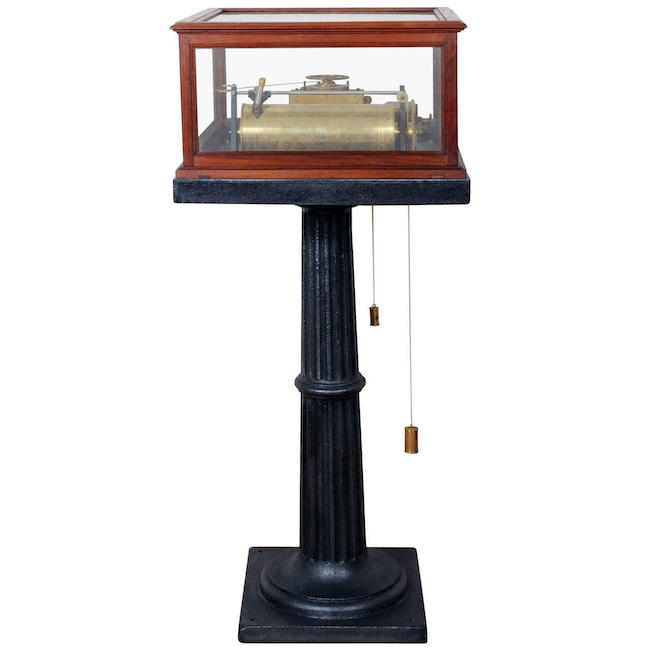 A rare and unusual A. Redier thermograph, 1877,