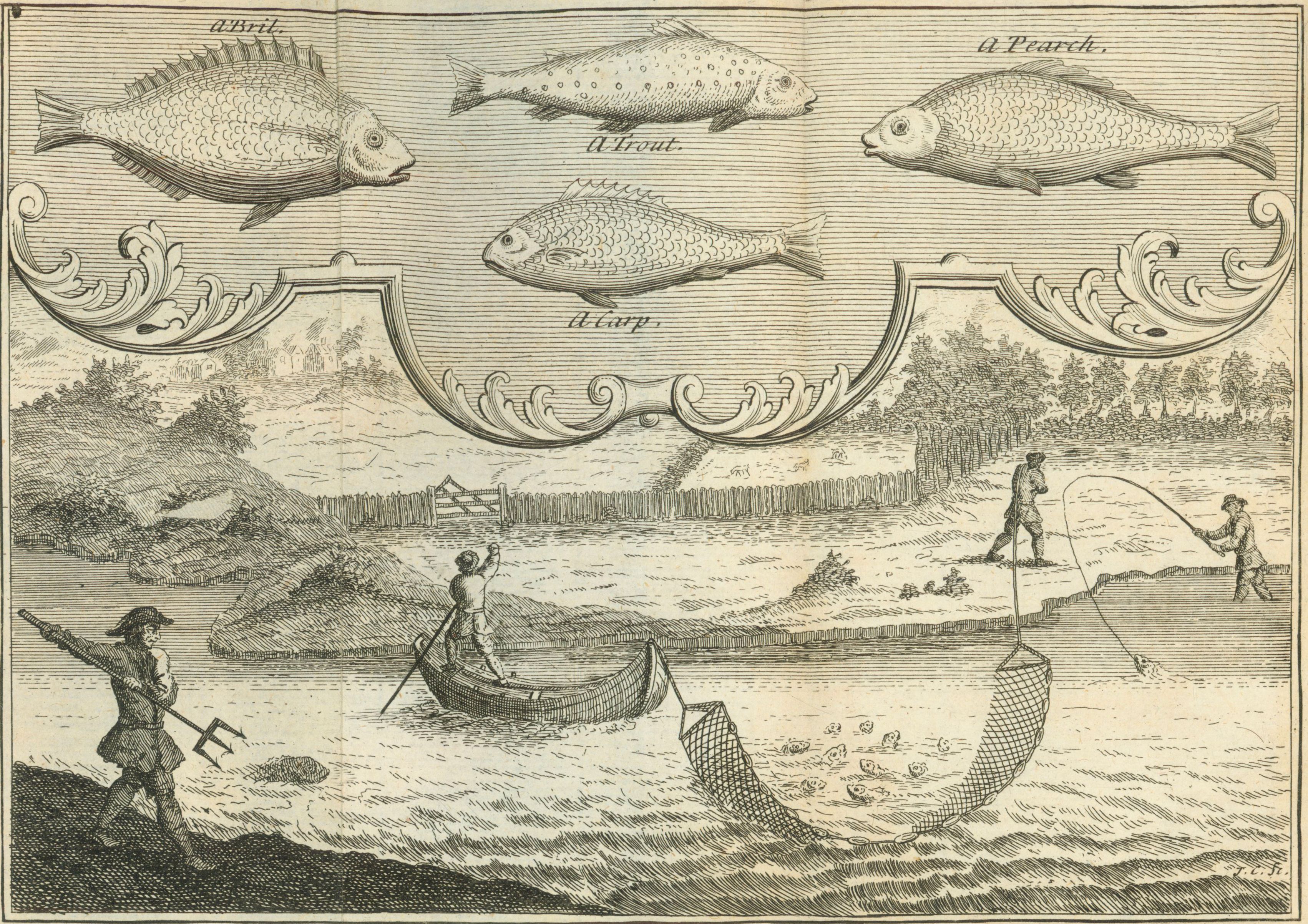 Bonhams : [SAUNDERS (JAMES)] The Compleat Fisherman, 1724--[JACOB (GILES)]  The Compleat Sportsman, 1718--WILLIAMSON (JOHN) The British Angler,  1740--[MACKINTOSH (ALEXANDER)] The Driffield Angler, [1806]--BOWLKER  (CHARLES) The Art of Angling, [1774 ...