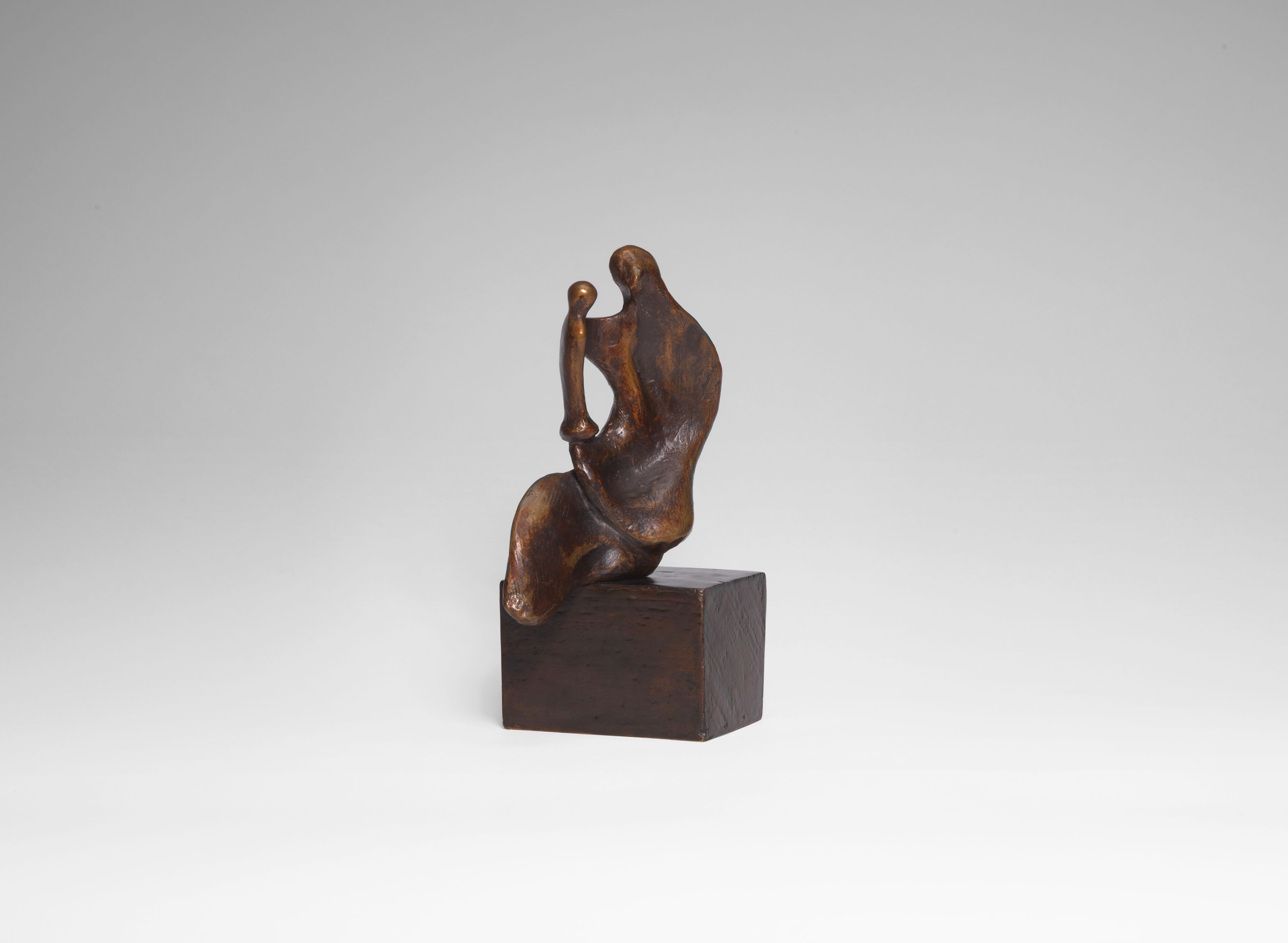 Seated Mother and Child: Thin