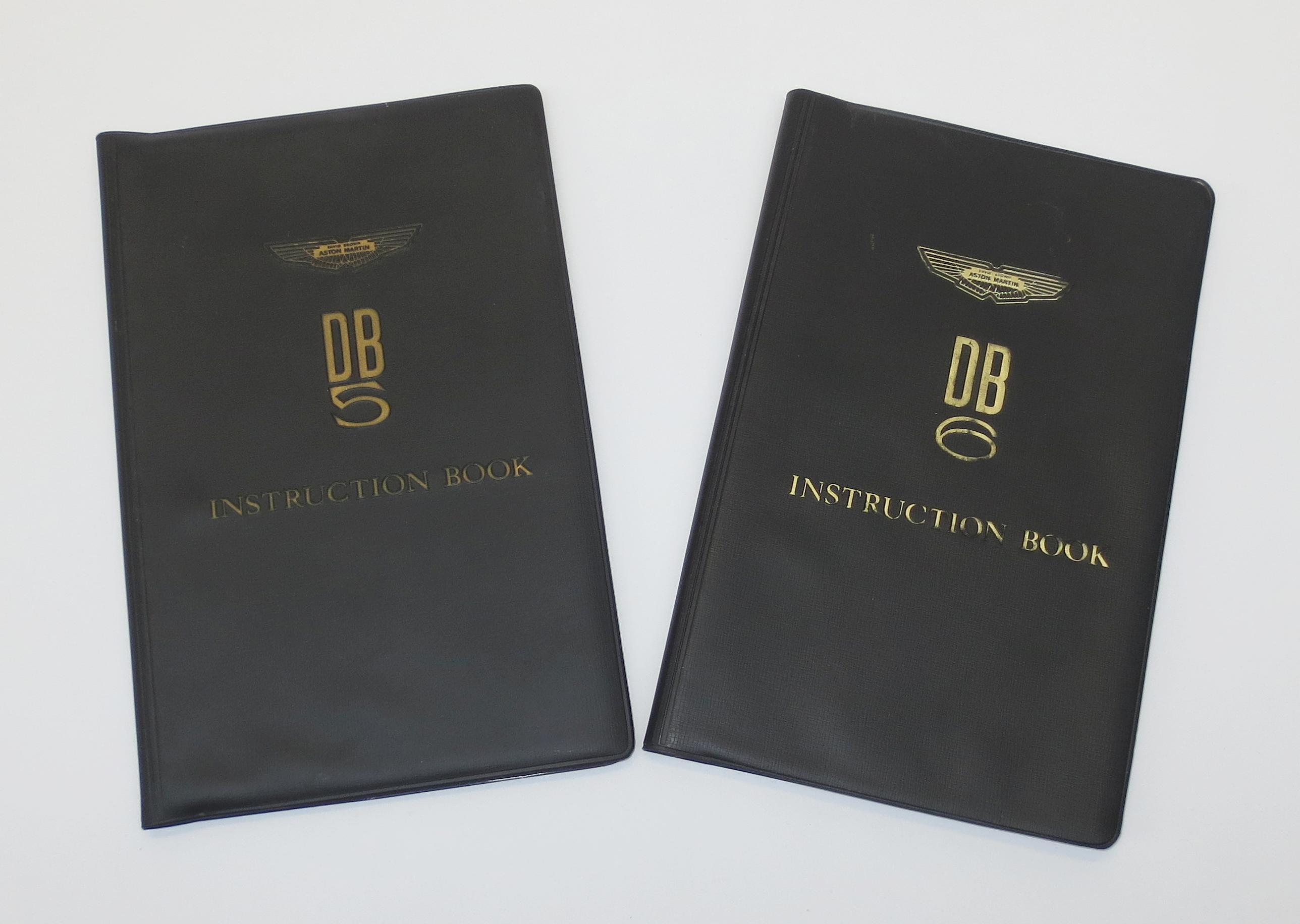 Bonhams Cars : Aston Martin DB5 and DB6 instruction books, ((2))