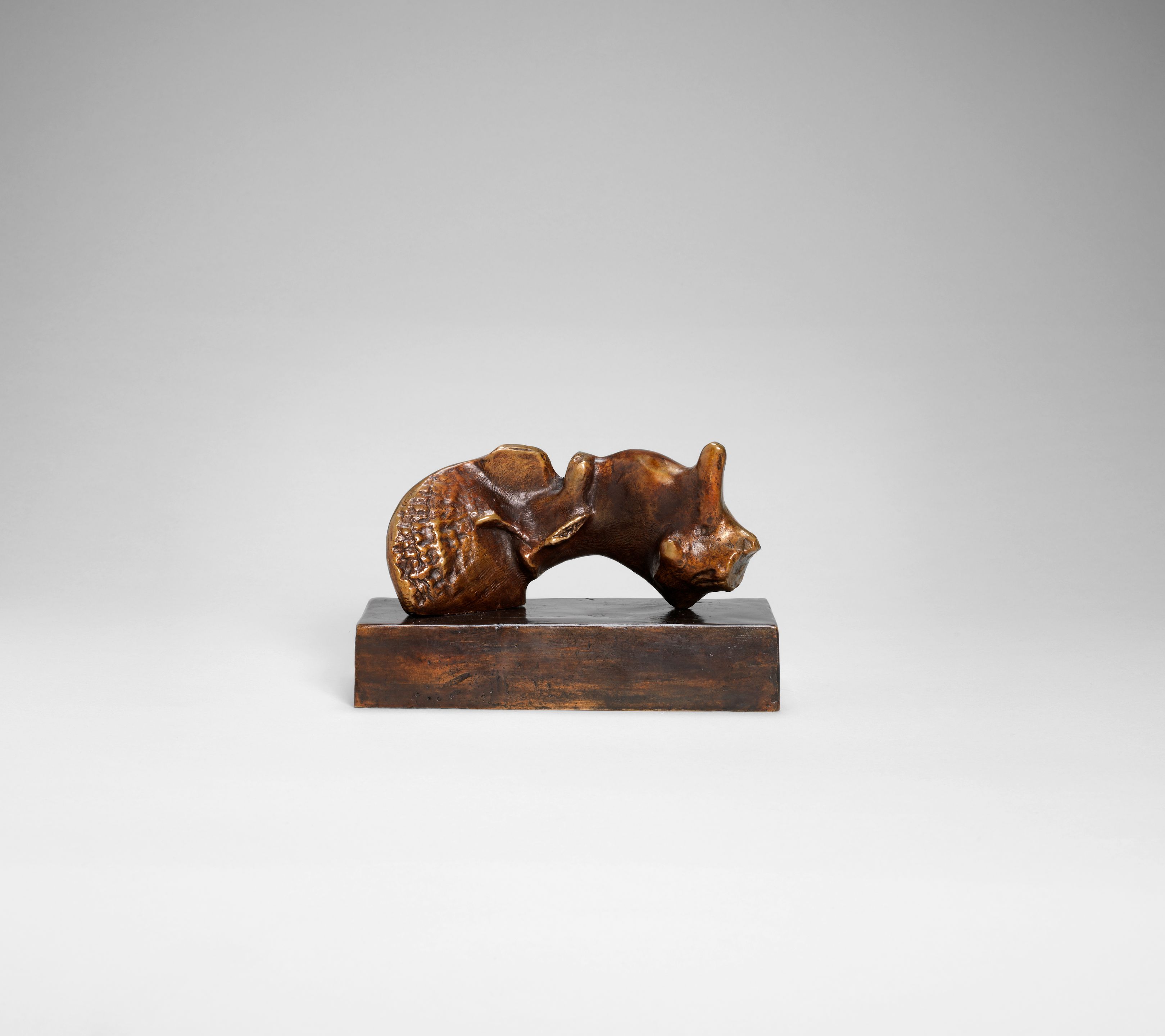 Reclining Girl: Shell Skirt