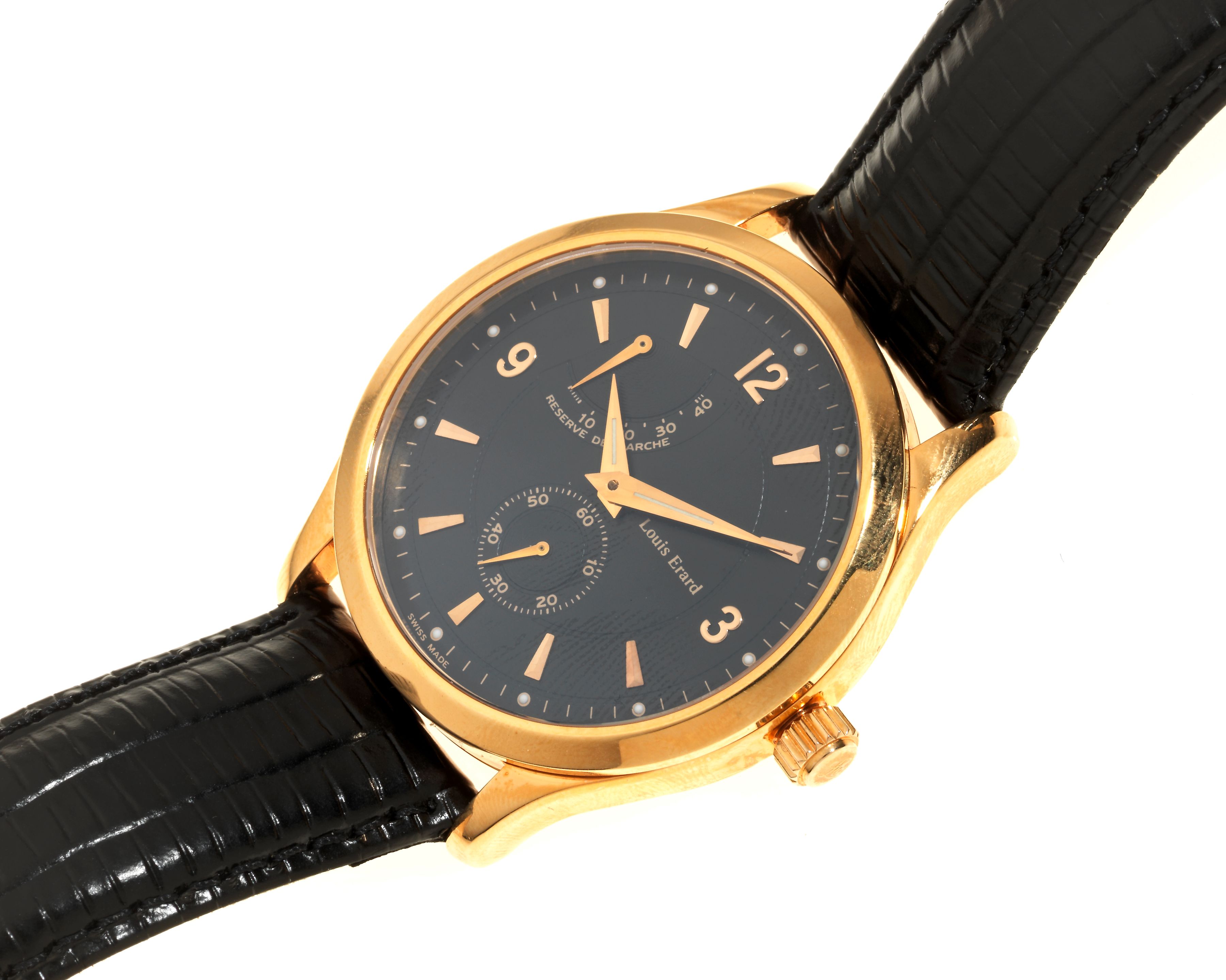 Bonhams : Charles Nicolet. An 18K rose gold manual wind 