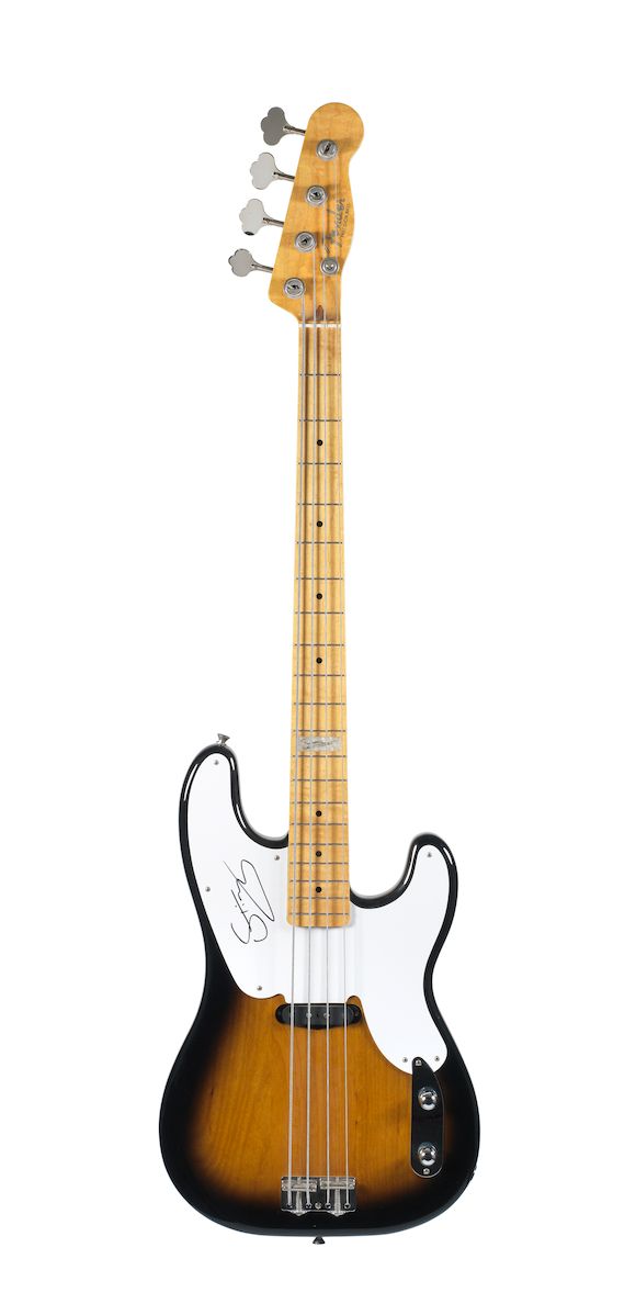 Bonhams Sting An autographed Sting Model Fender Precision bass guitar,