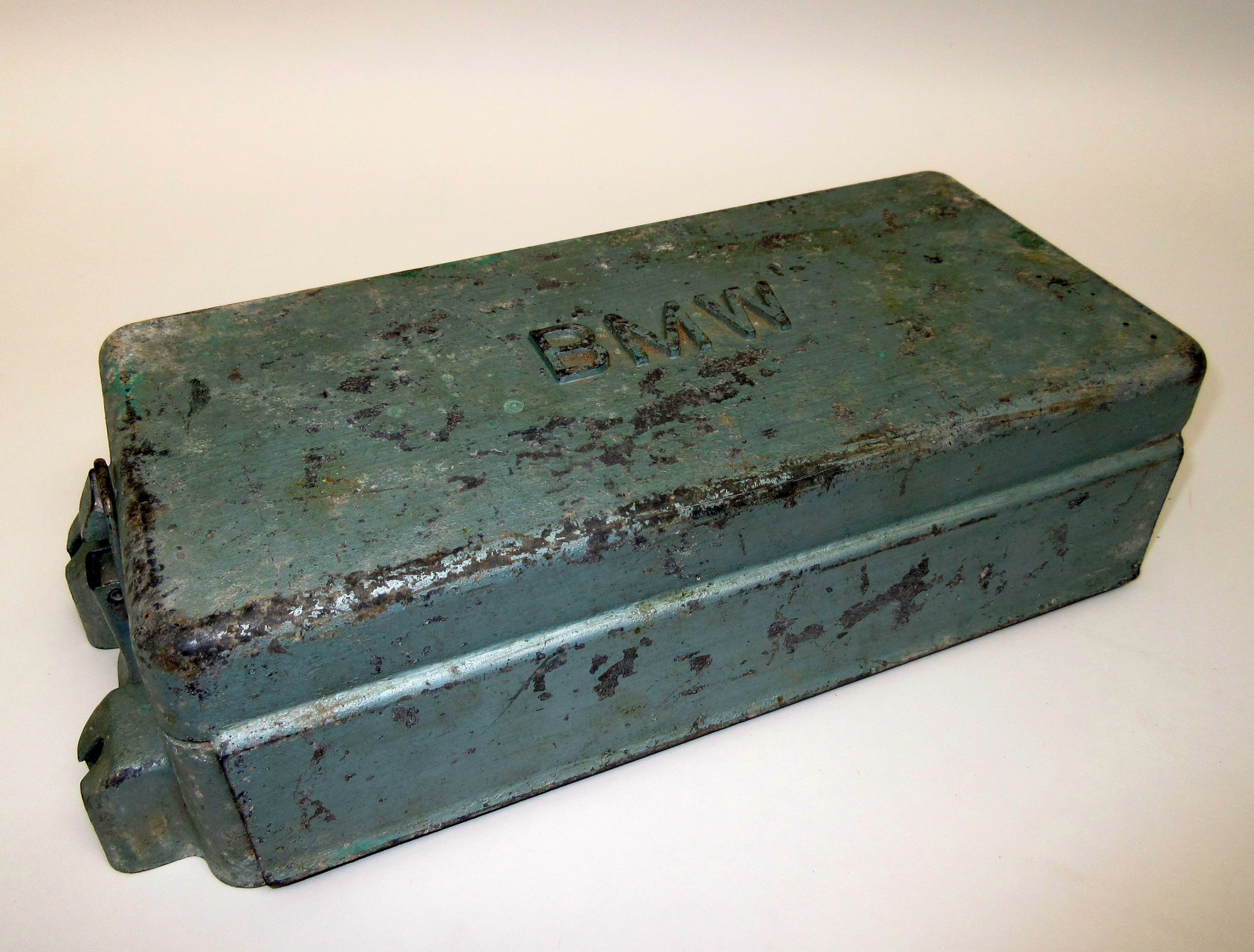 Bonhams Cars A 501/502 BMW cast alloy tool box, 1950s,