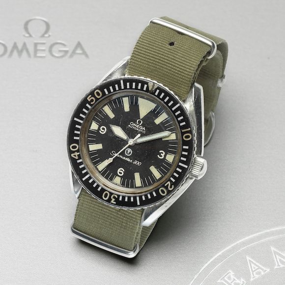 vintage omega seamaster 300 military
