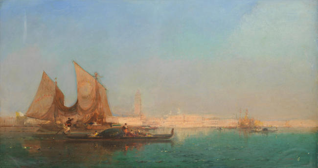 Circle of Charles Clément Calderon(French, 1870-1906)Venice