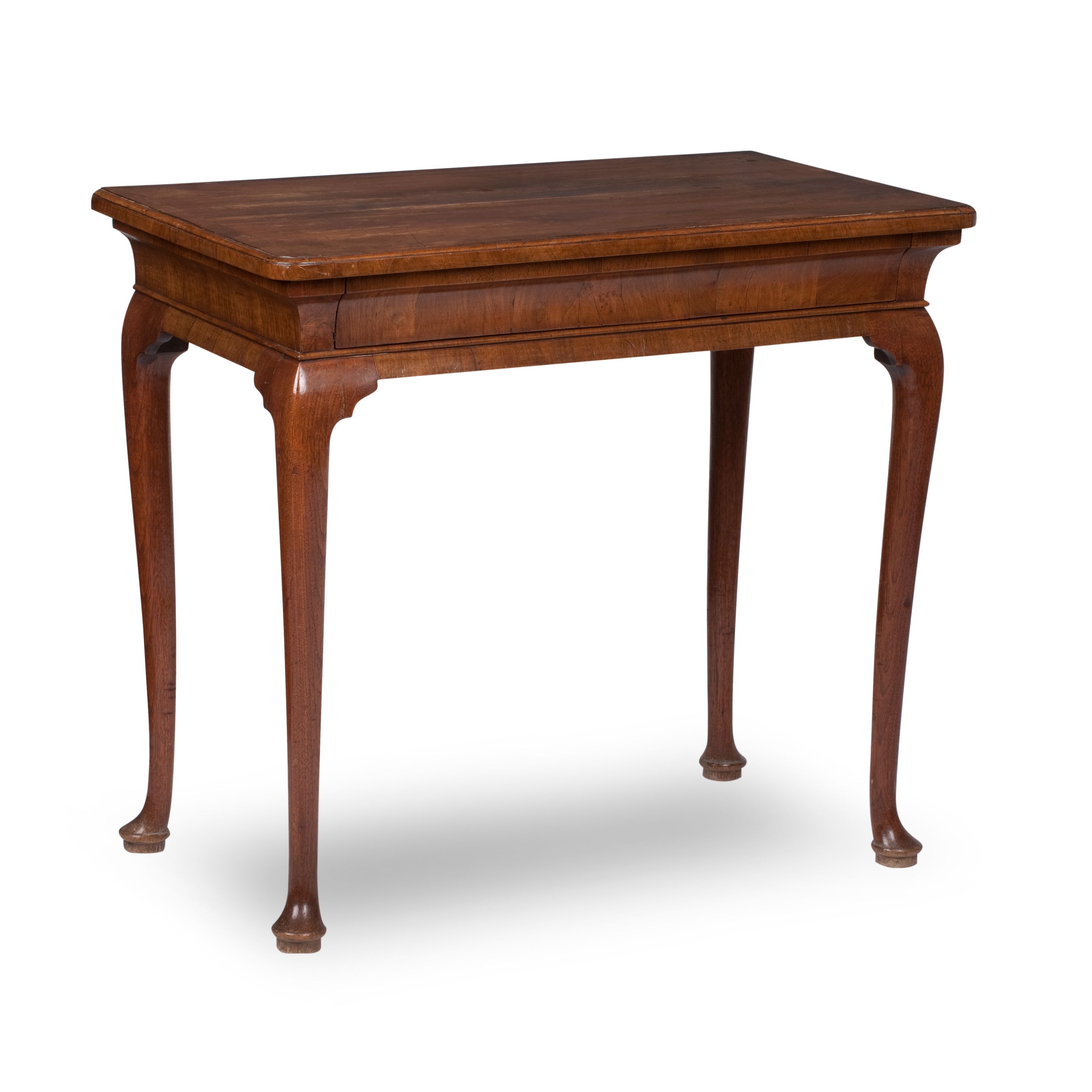 An George II walnut side table