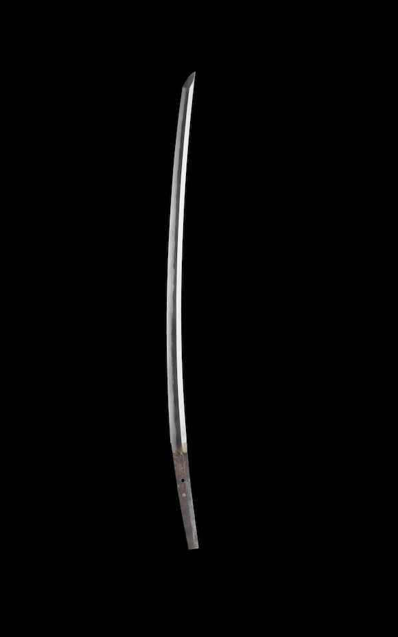 Bonhams A shinto katana blade with mounts The blade by Bishu Osafune