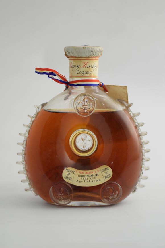 Bonhams : Rémy Martin Louis XIII Very Old Grande Champagne Cognac (1), This  Cognac was served to HM King George VI & Queen Elizabeth at a banquet at  the Château de Versailles