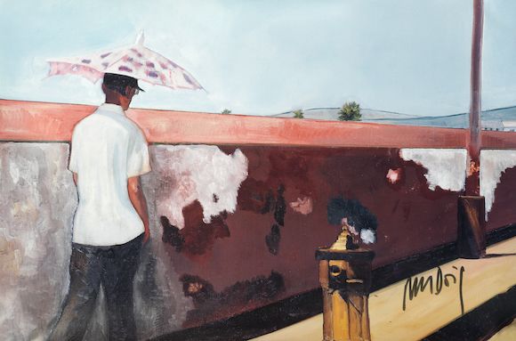 Bonhams : After Peter Doig Lapeyrouse Wall Offset lithographic 