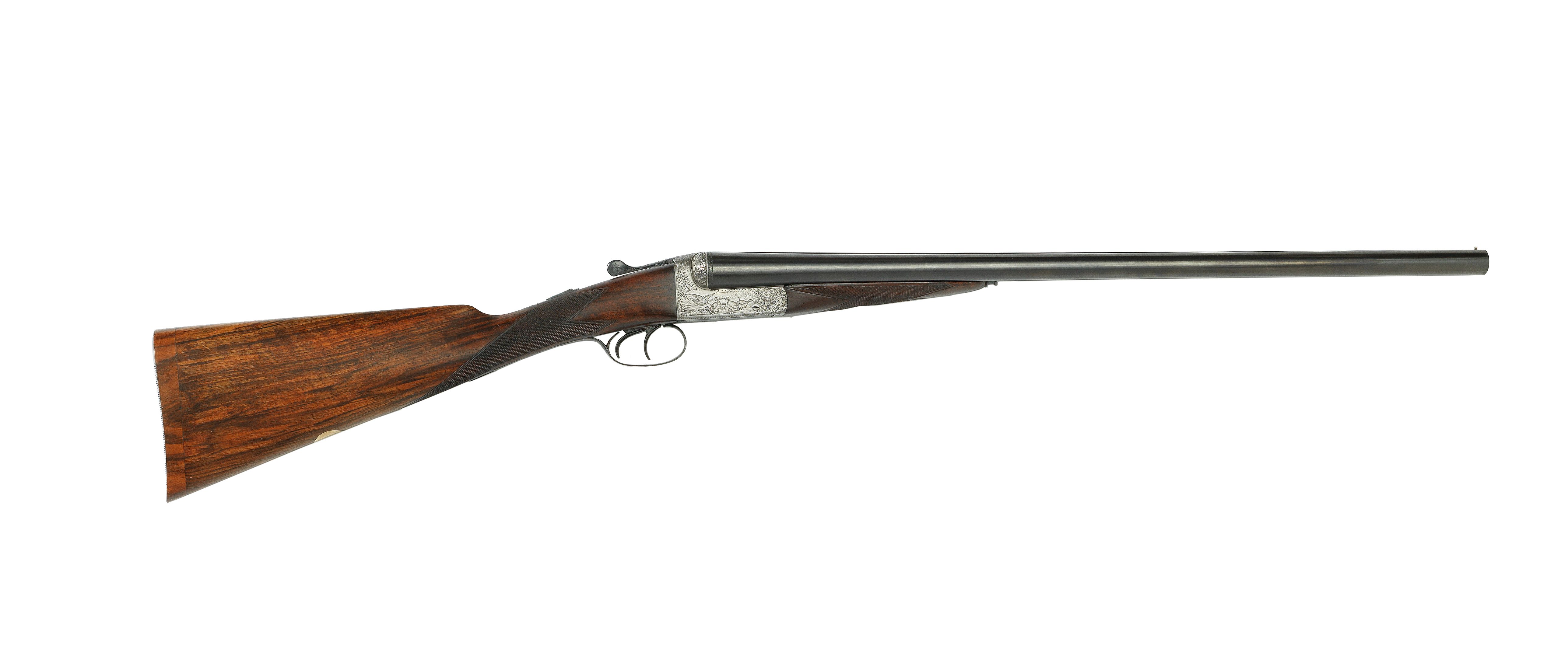 Bonhams A 12bore boxlock ejector gun by Charles Boswell, no. 18052