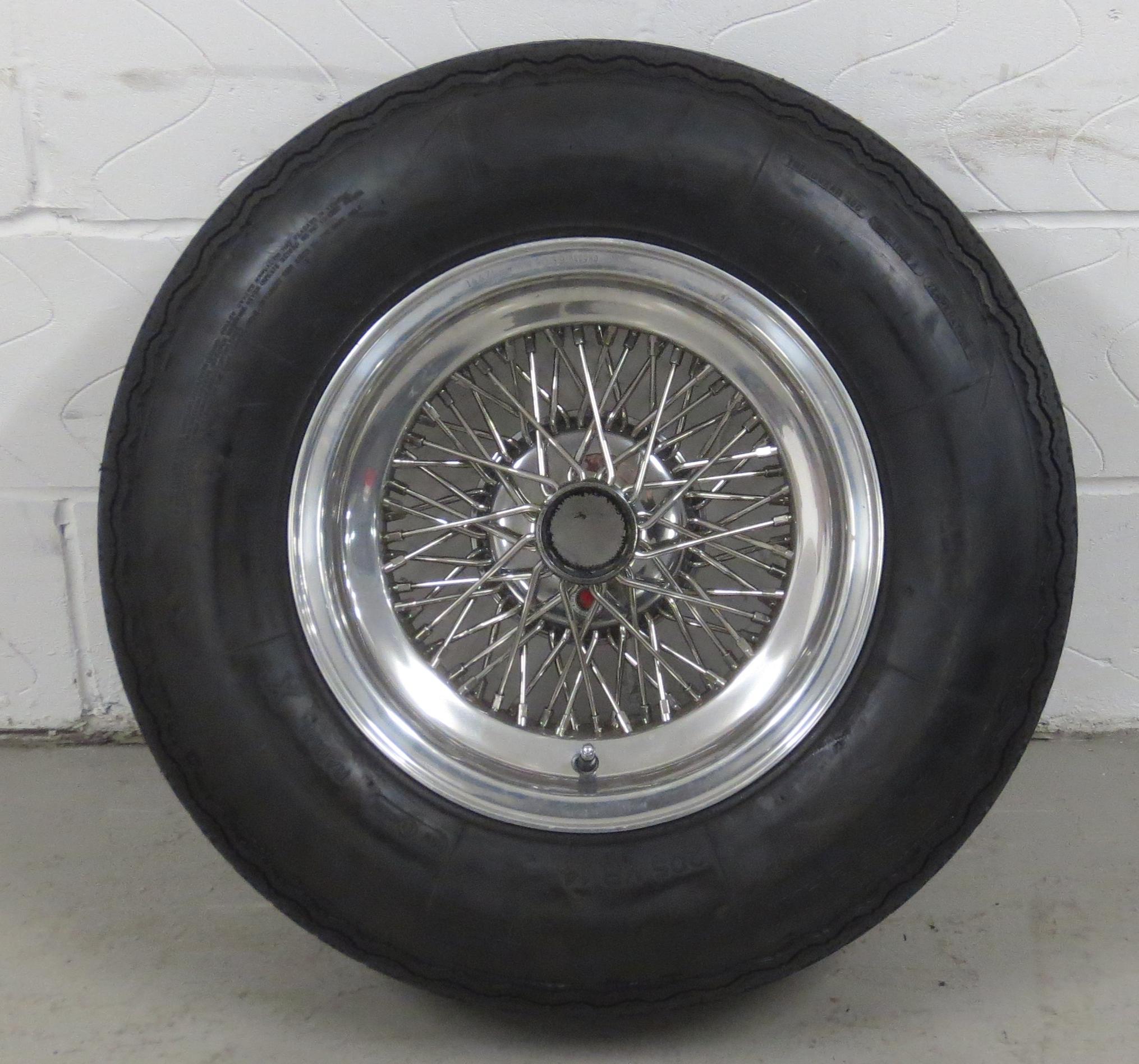 Bonhams Cars : A Borrani wire spoked wheel to fit a Ferrari 275GTB/4