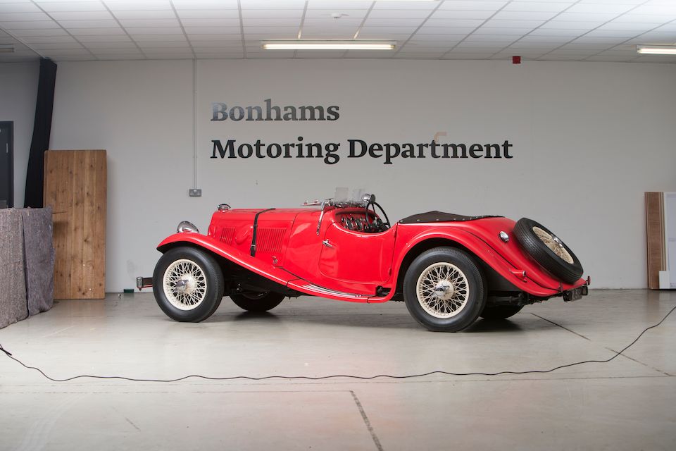 Bonhams 1938 Aston Martin 2 0 Litre 15 98 Sports Tourer Chassis No D8 872 So