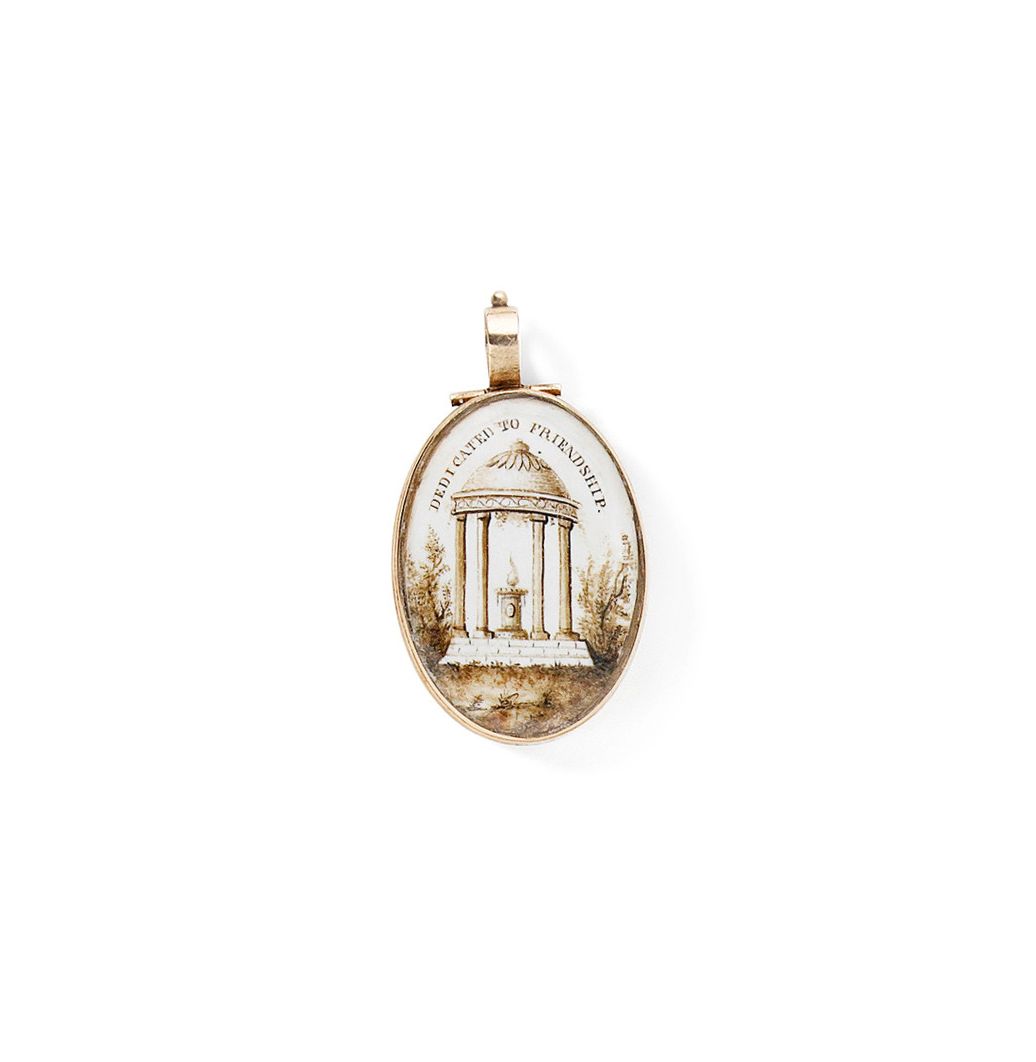 A memorial locket,