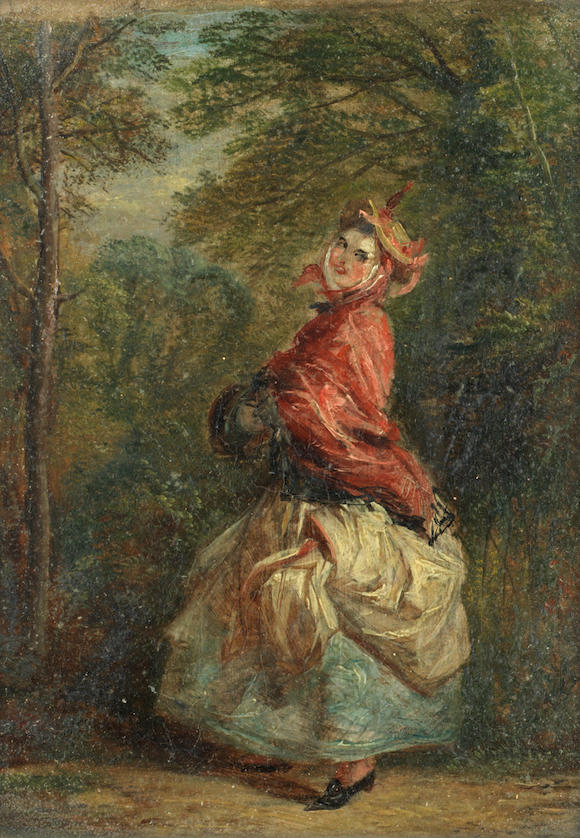 Bonhams : William Powell Frith, RA (British, 1819-1909) 'Dolly Varden'