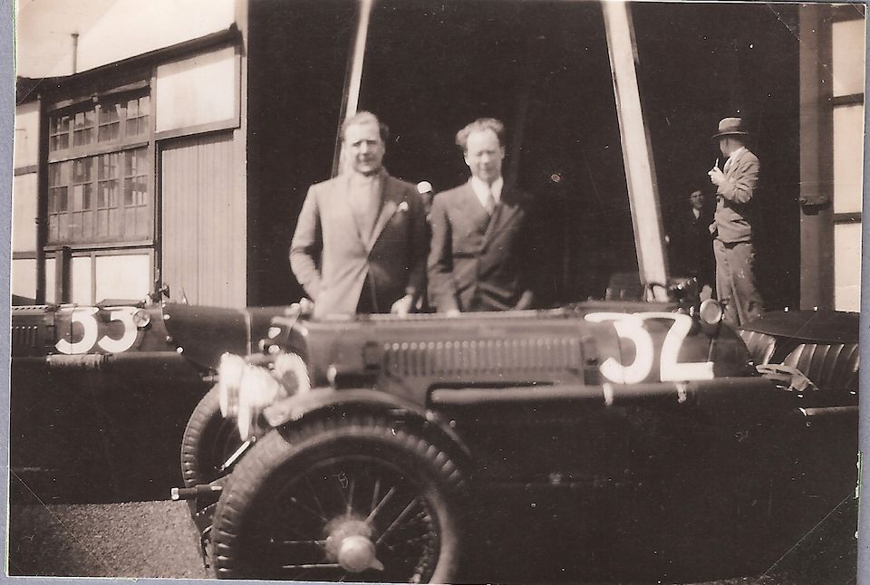 Engagée aux 24 Heures du Mans 1935 par l'usine, 5e  de sa classe,Aston Martin Ulster Sports deux places 1935