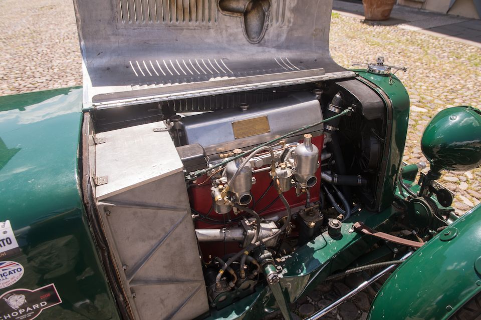 Engagée aux 24 Heures du Mans 1935 par l'usine, 5e  de sa classe,Aston Martin Ulster Sports deux places 1935