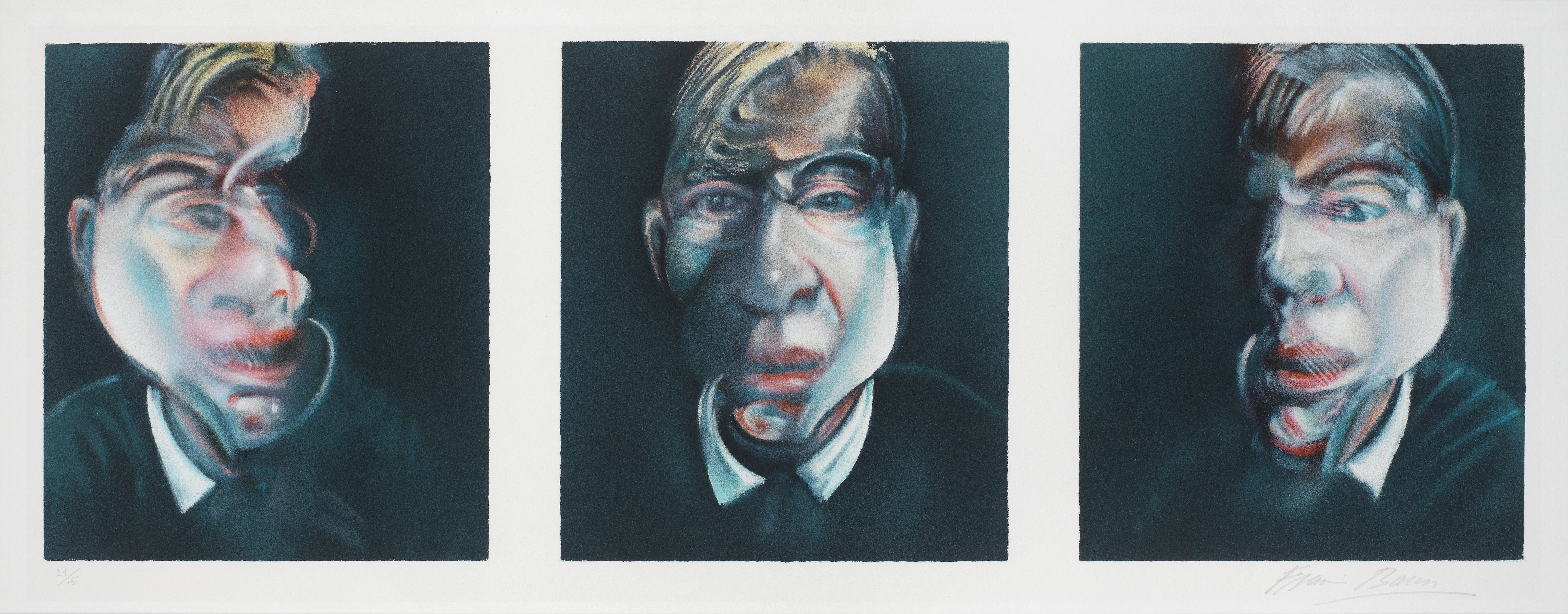 Three Studies for a Self-Portrait