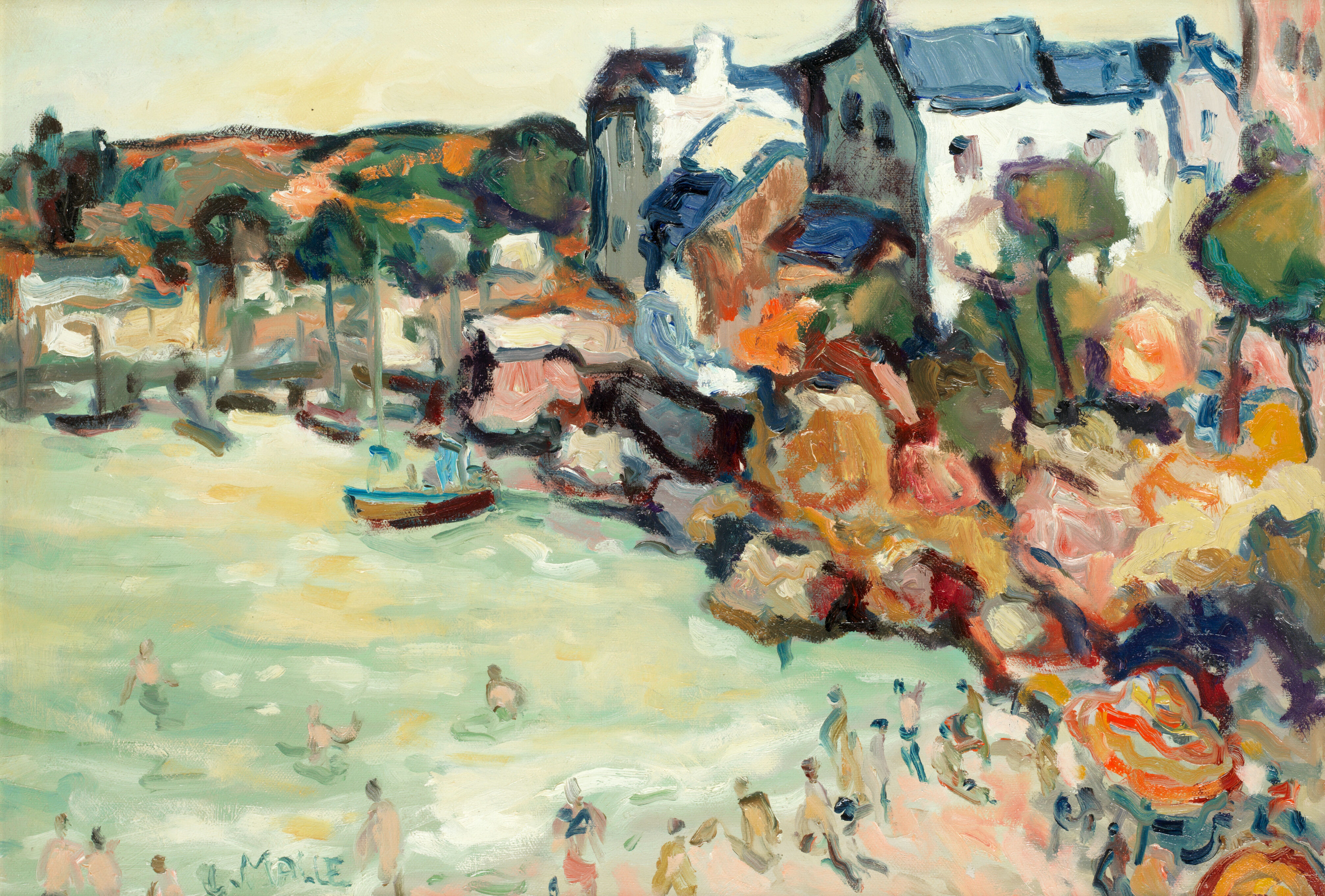 Journée Ensoleillée À Cornwall