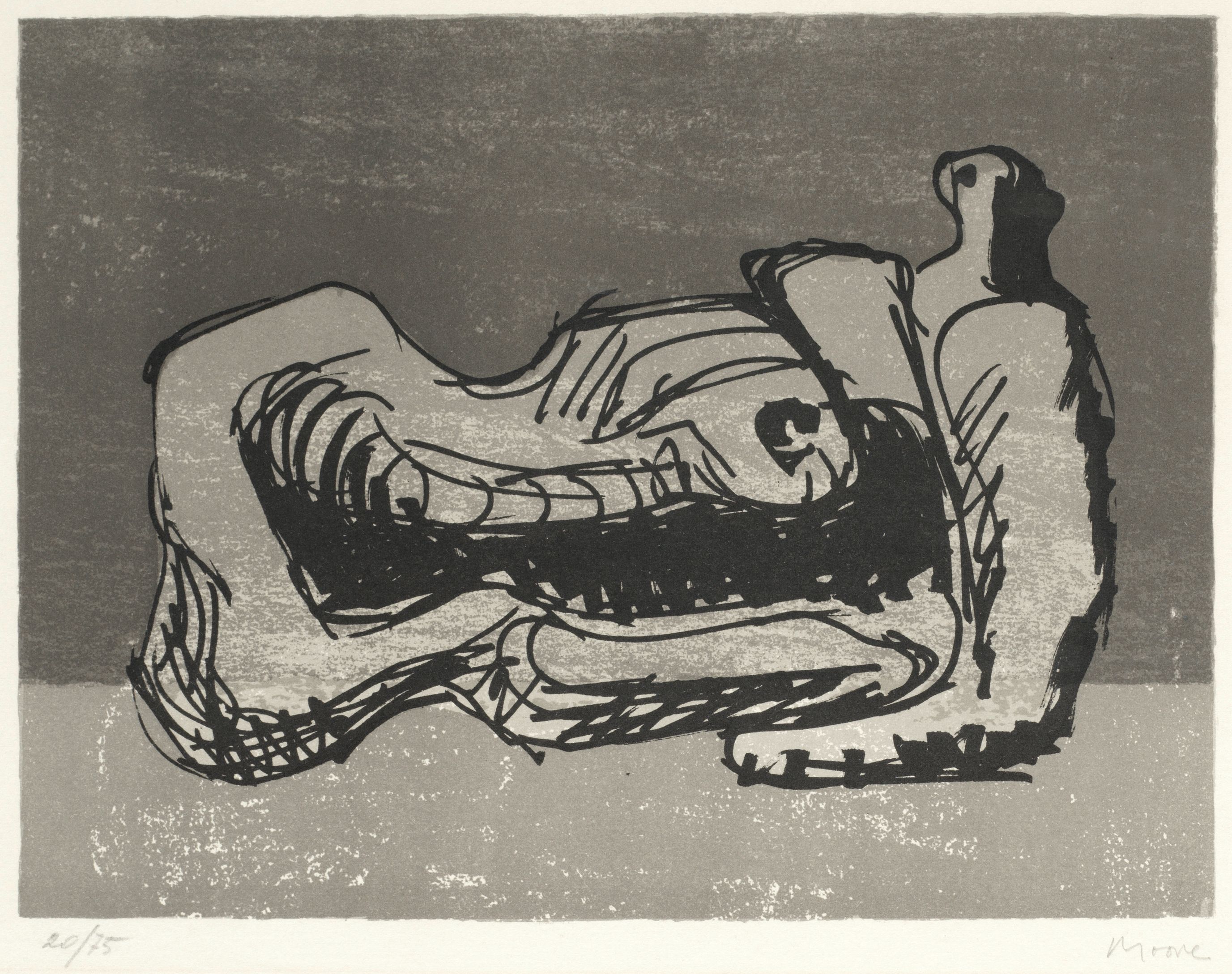 Reclining Figure, from 'San Lazzaro et ses Amis'