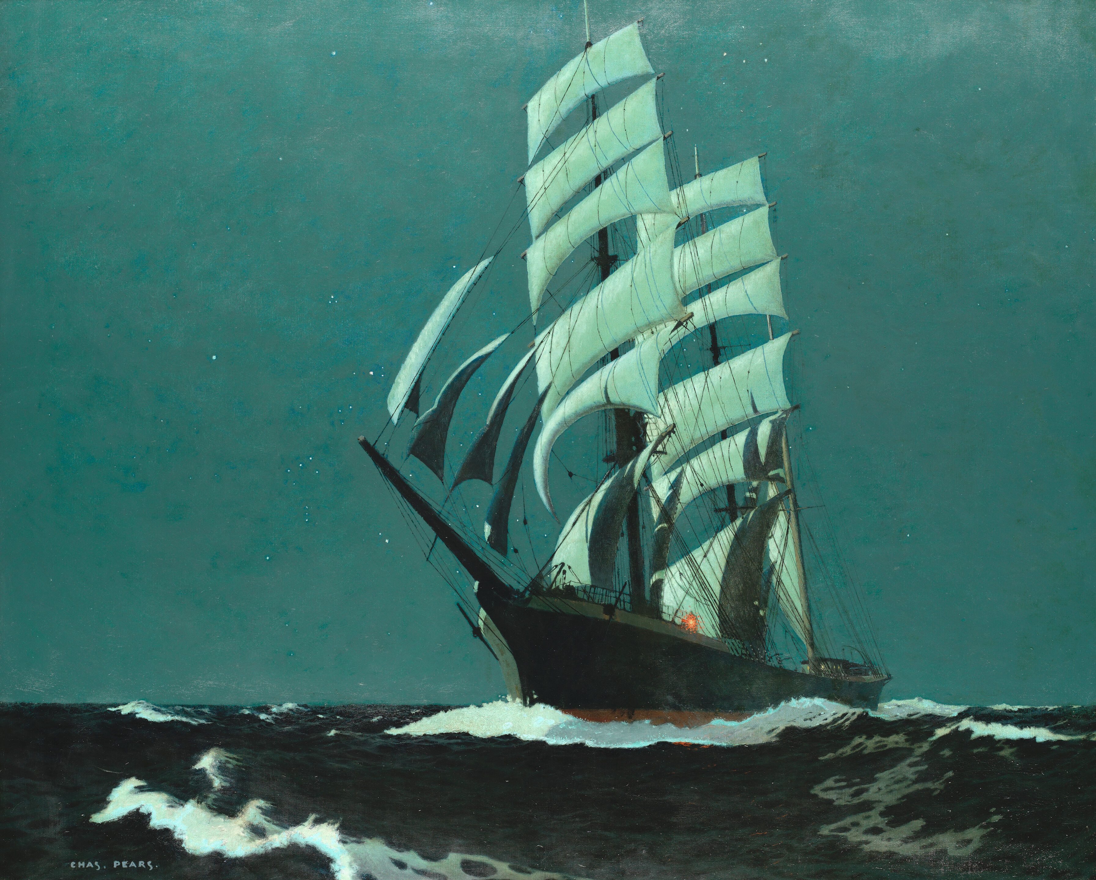 Moonlit Barque