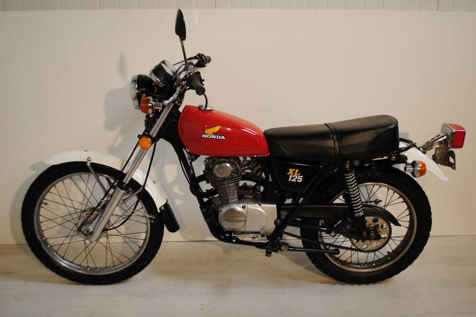 Bonhams 1977 Honda Xl125 Frame No 125e Engine No