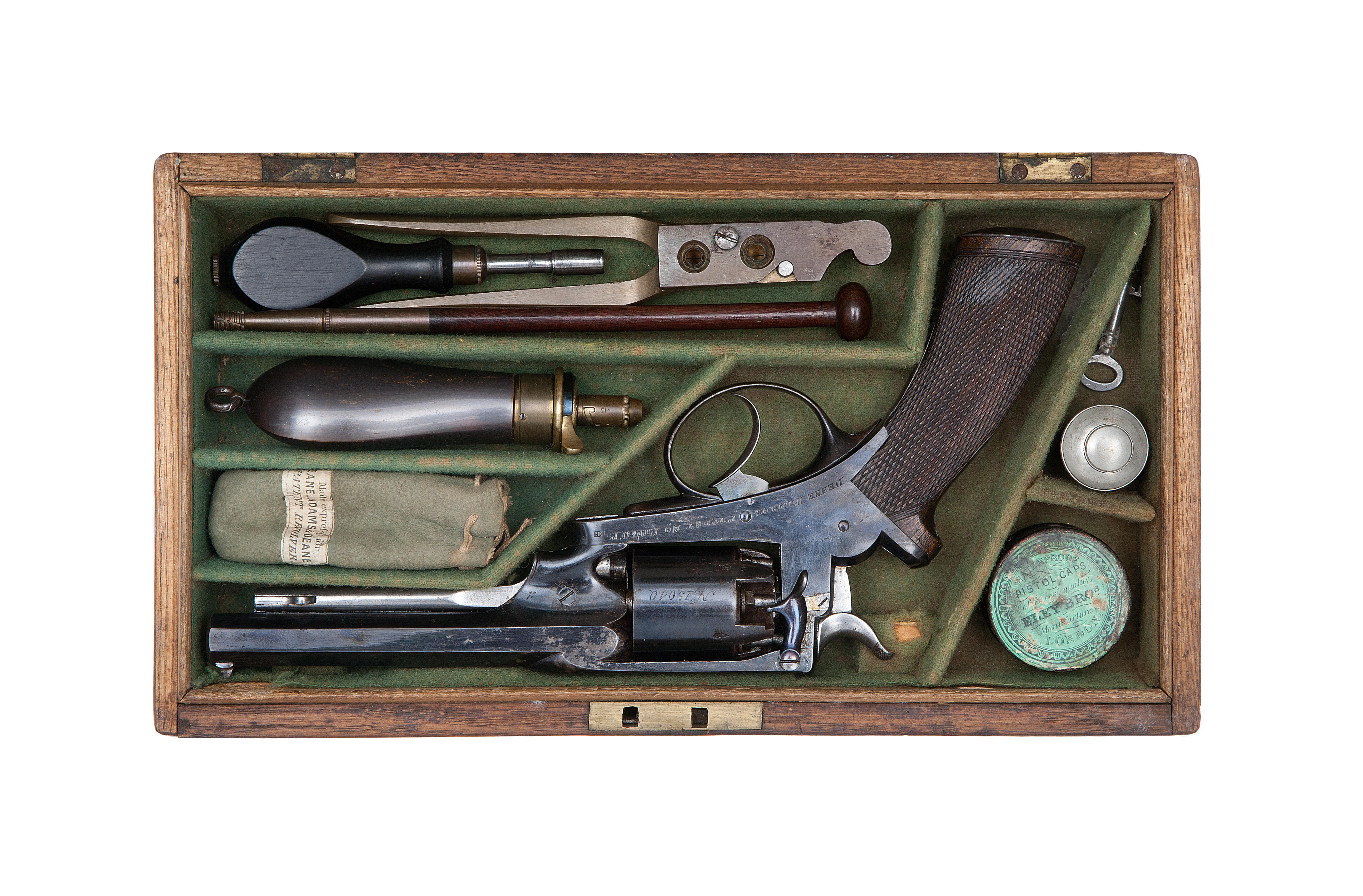 Bonhams : A Cased 120-Bore Percussion Deane-Harding Patent Second Model ...