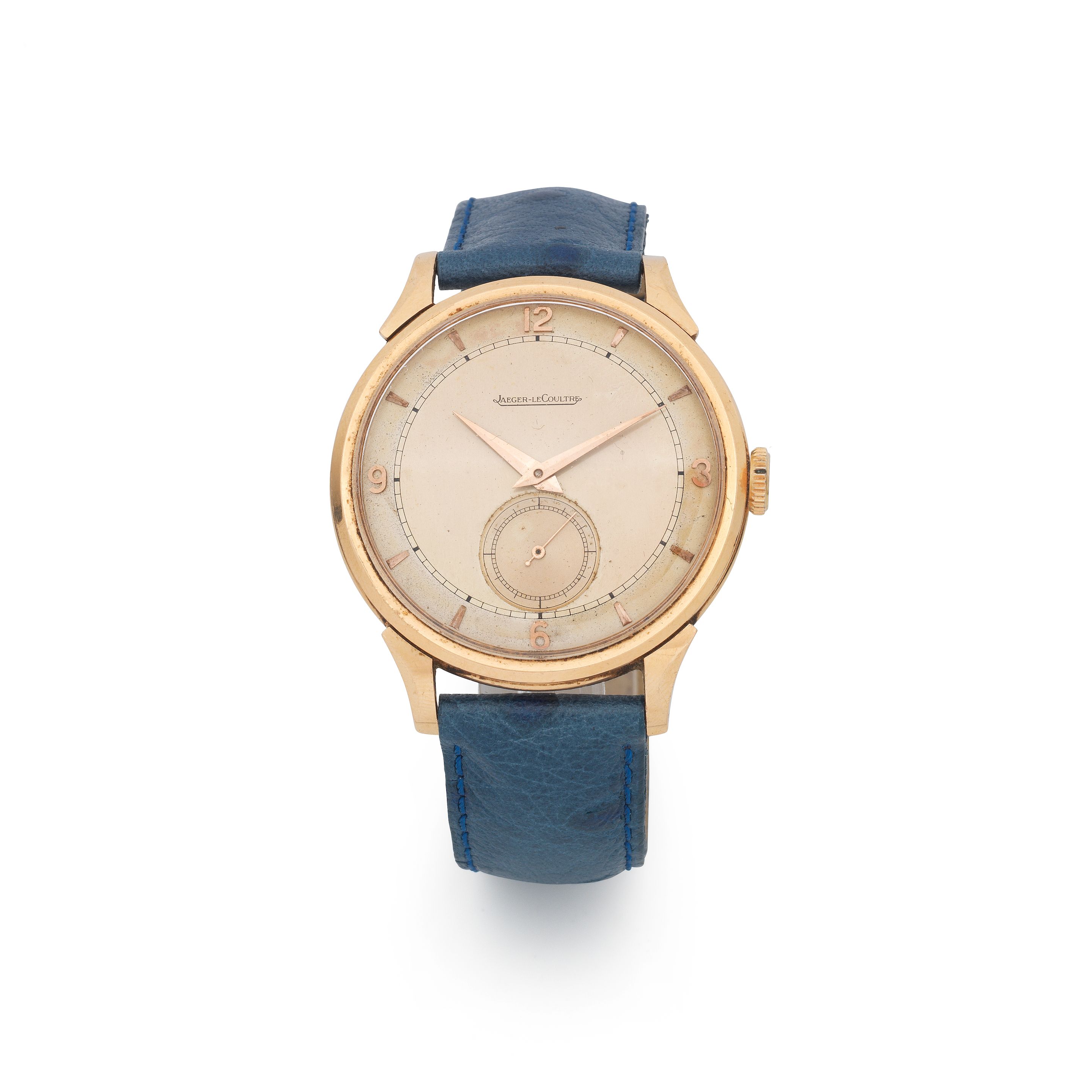 Jaeger-LeCoultre Jaeger-LeCoultre. An 18K gold manual wind wristwatch Circa 1950