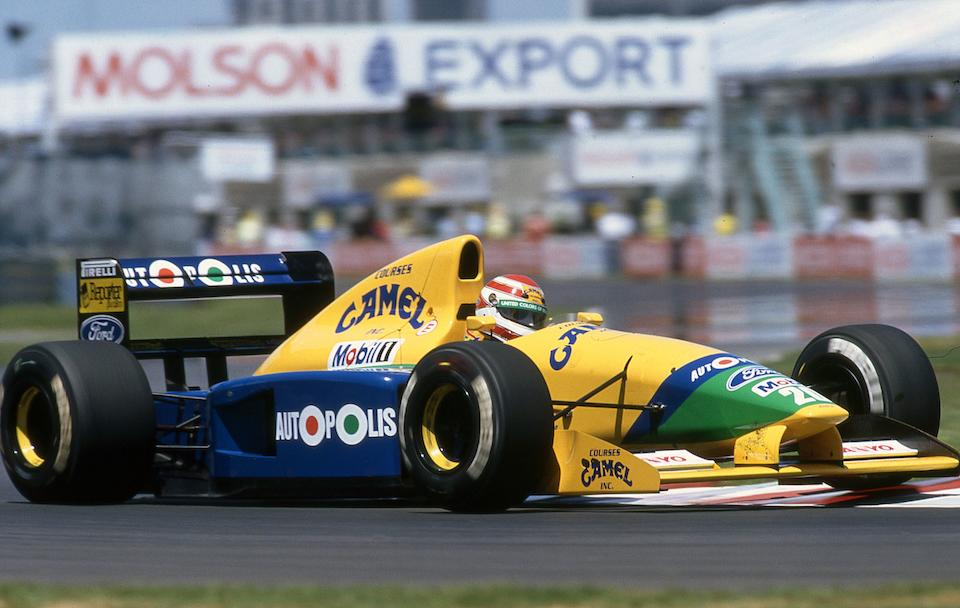 Bonhams The Ex Michael Schumacher Nelson Piquet Roberto Moreno Canadian Grand Prix Winning 1991 3 5 Litre Benetton Cosworth Ford B191 Chassis No B 191 02