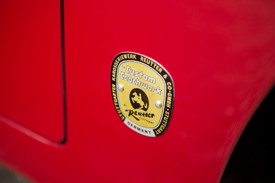 1957 Porsche 356A Carrera Speedster  Chassis no. 83727